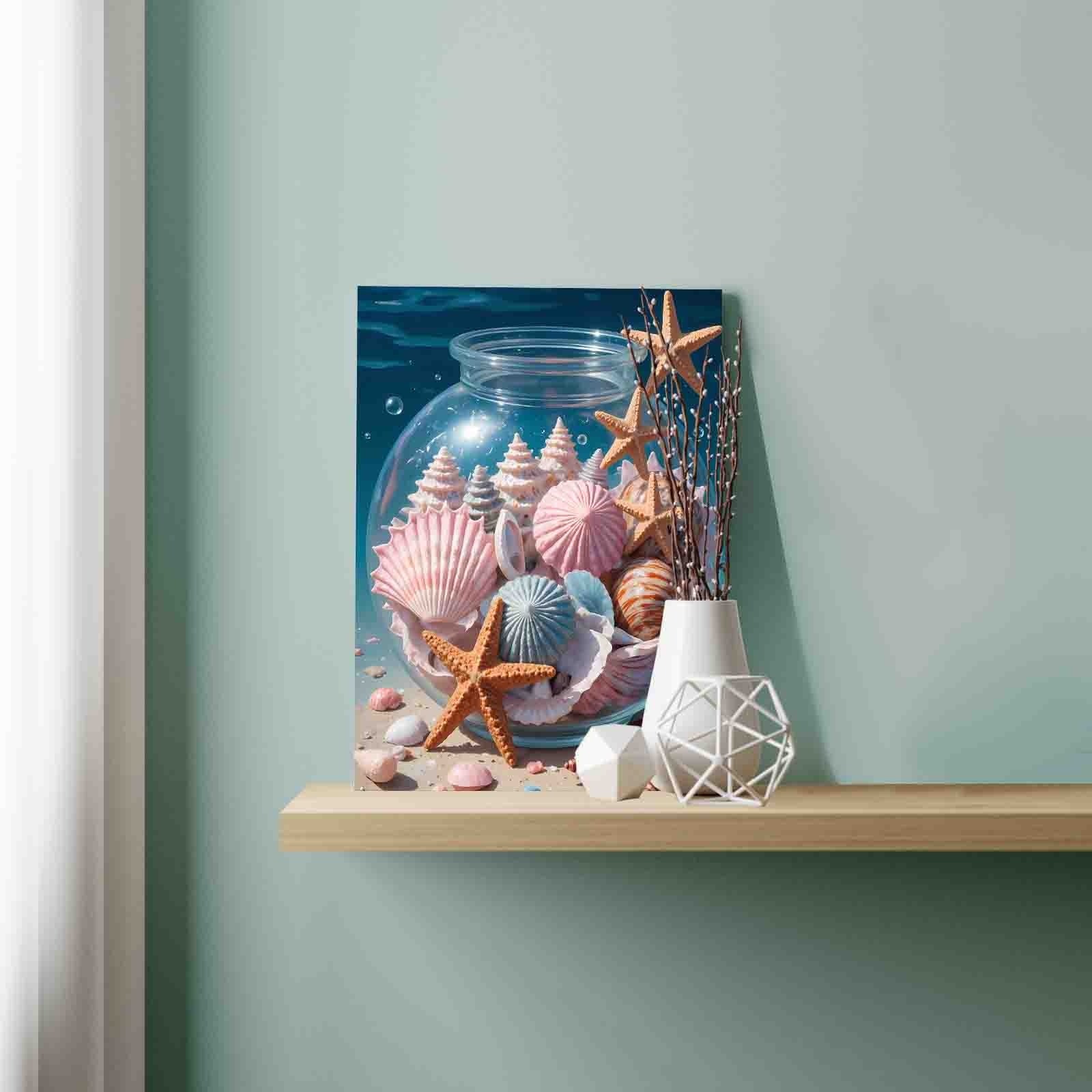 tucocoo-paint-by-numbers-undersea-shell-collection-malen-nach-zahlen-ohne-rahmen image 3