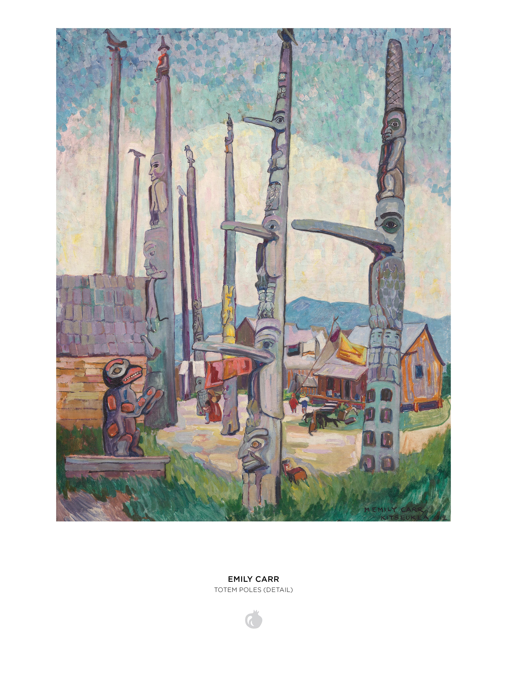 pomegranate-emily-carr-totem-poles-puzzle-1000-teile-kanada image 3