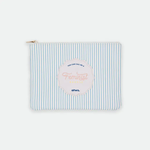 all-the-ways-to-say-feminist-badass-pouch-tasche-19cm image 1