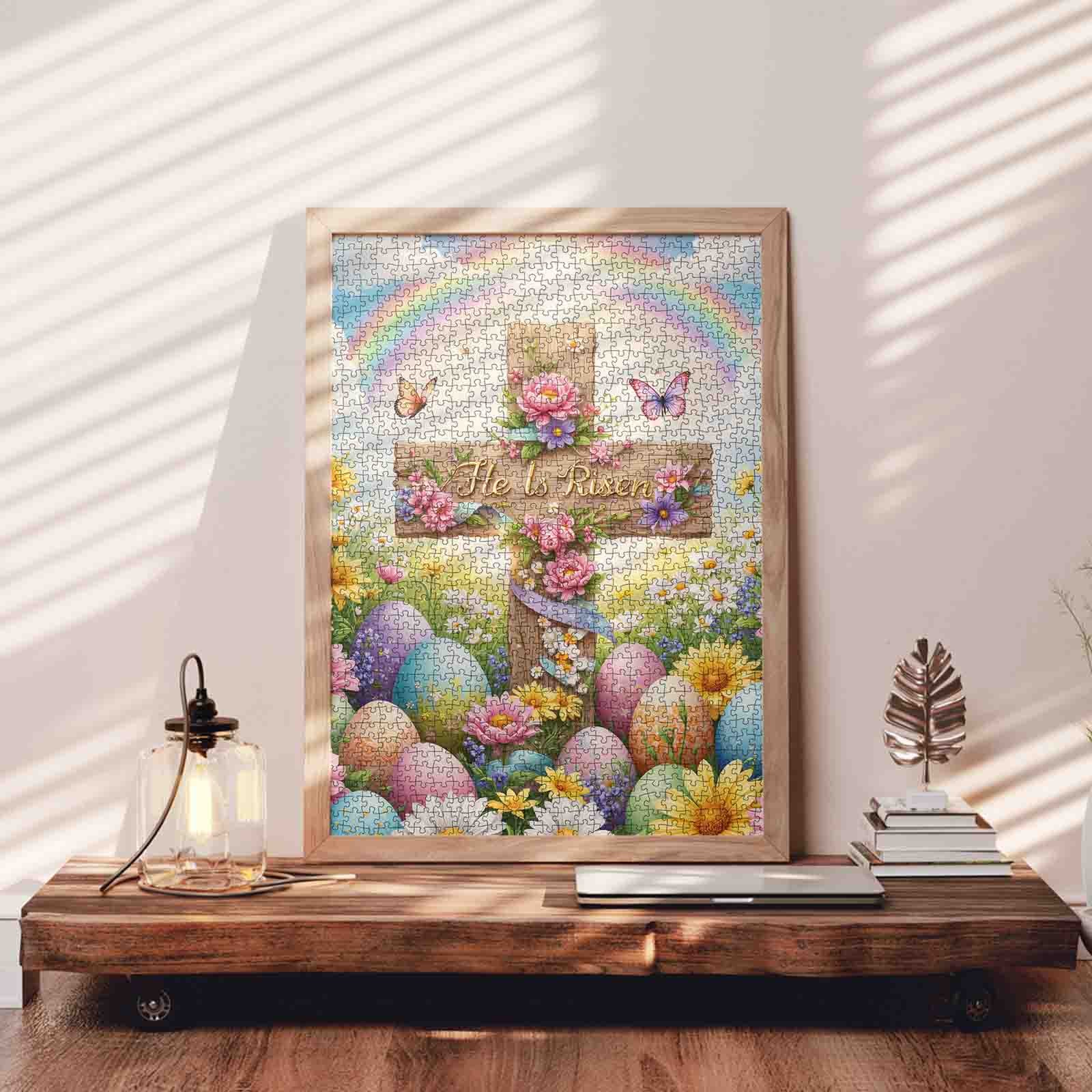 tucocoo-easter-cross-puzzle-1000-teile-ostern-kreuz image 3