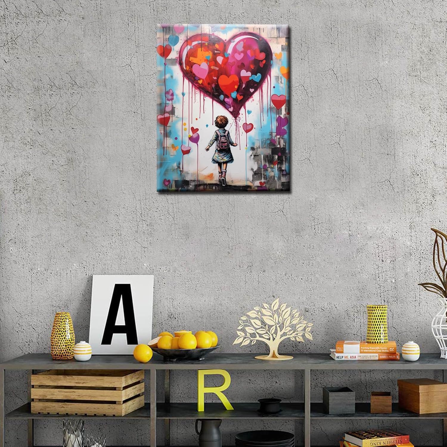 tucocoo-little-girl-red-balloon-malen-nach-zahlen-40x50-o-rahmen image 2