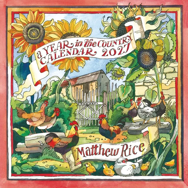 otter-house-matthew-rice-a-year-in-the-country-wandkalender-2027 image 1