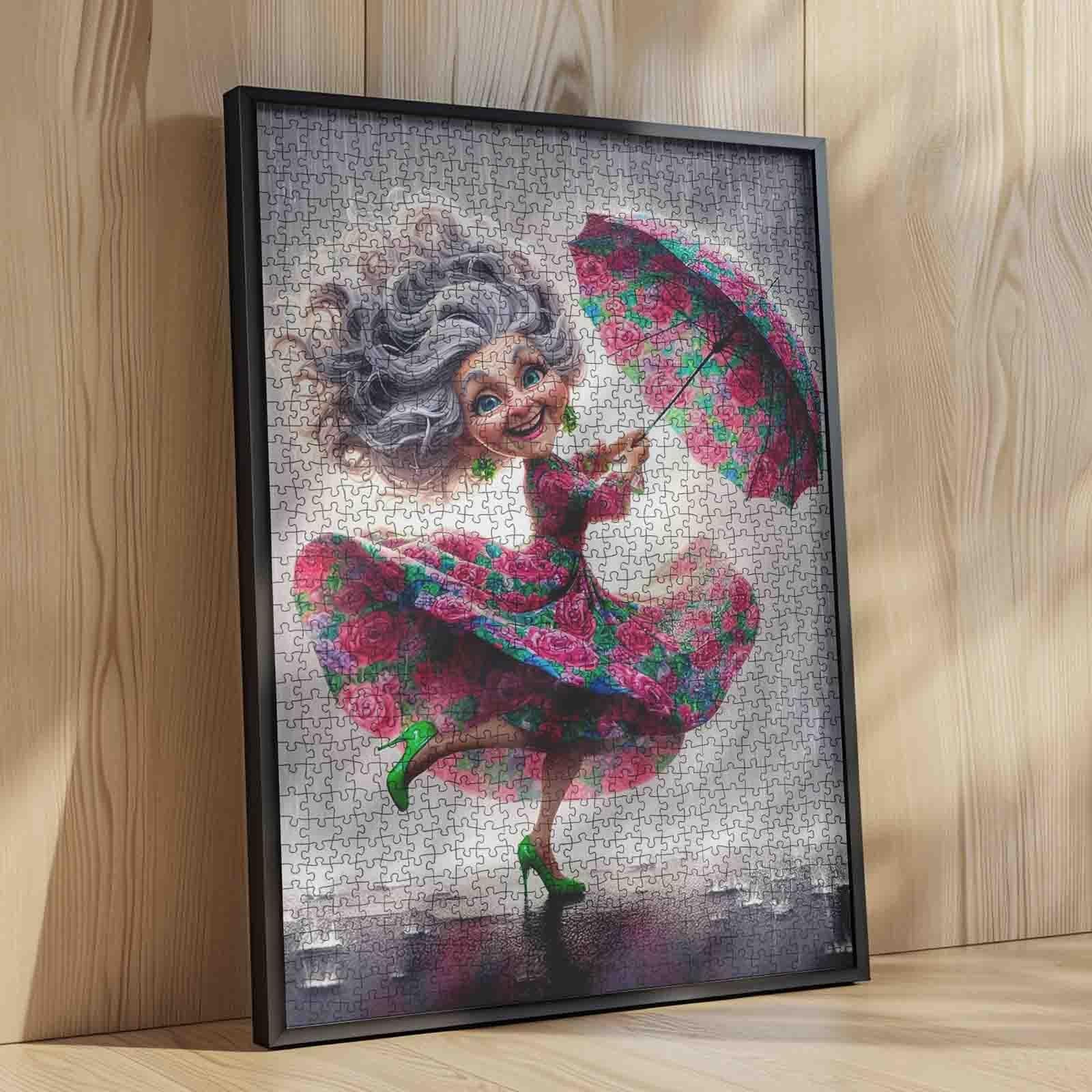 tucocoo-dancing-grandma-in-rain-puzzle-1000-teile image 4