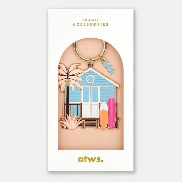 all-the-ways-to-say-beach-house-schl-sselanh-nger-strand-emaille-2 image 1