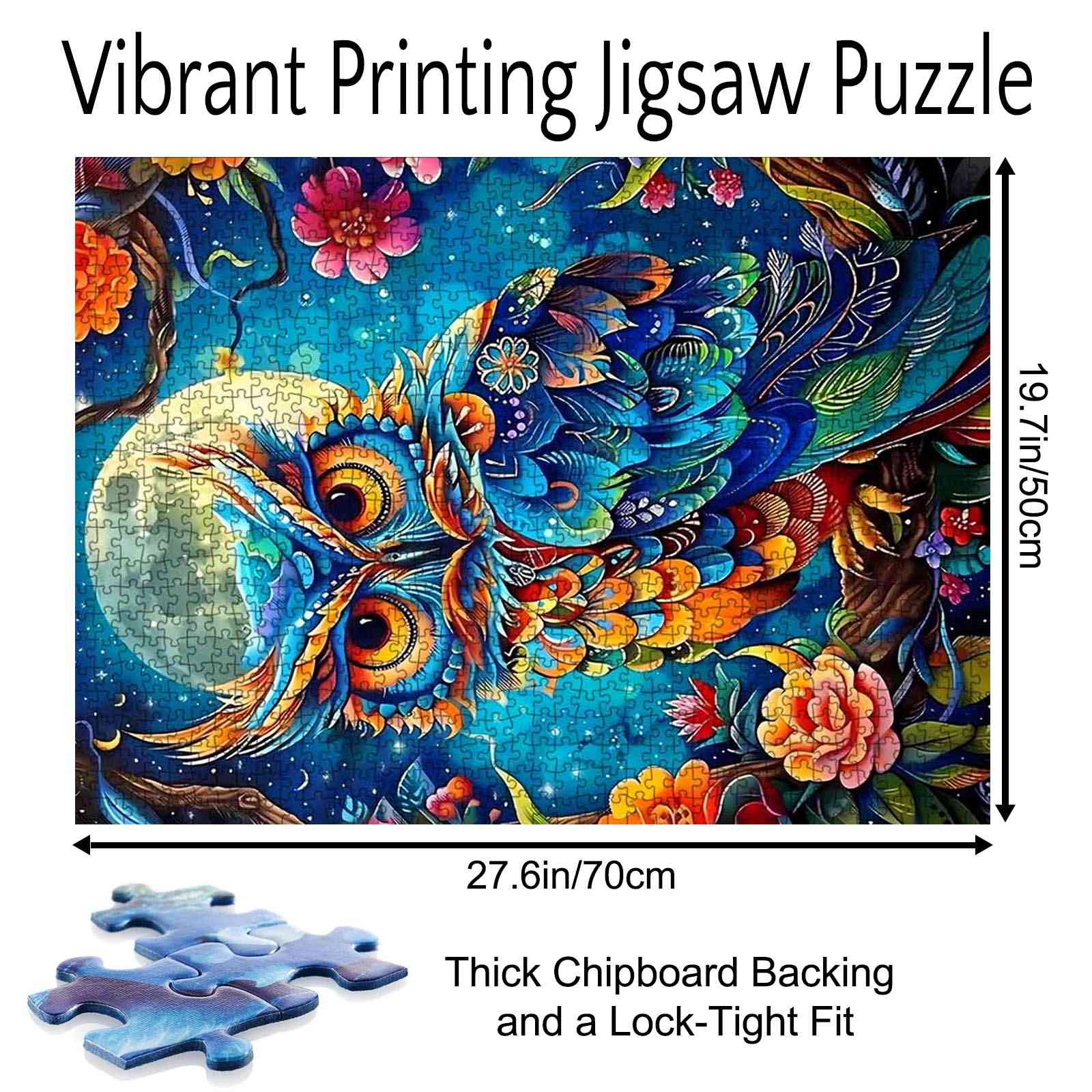 tucocoo-colorful-owl-under-moon-puzzle-1000-teile-eule image 5