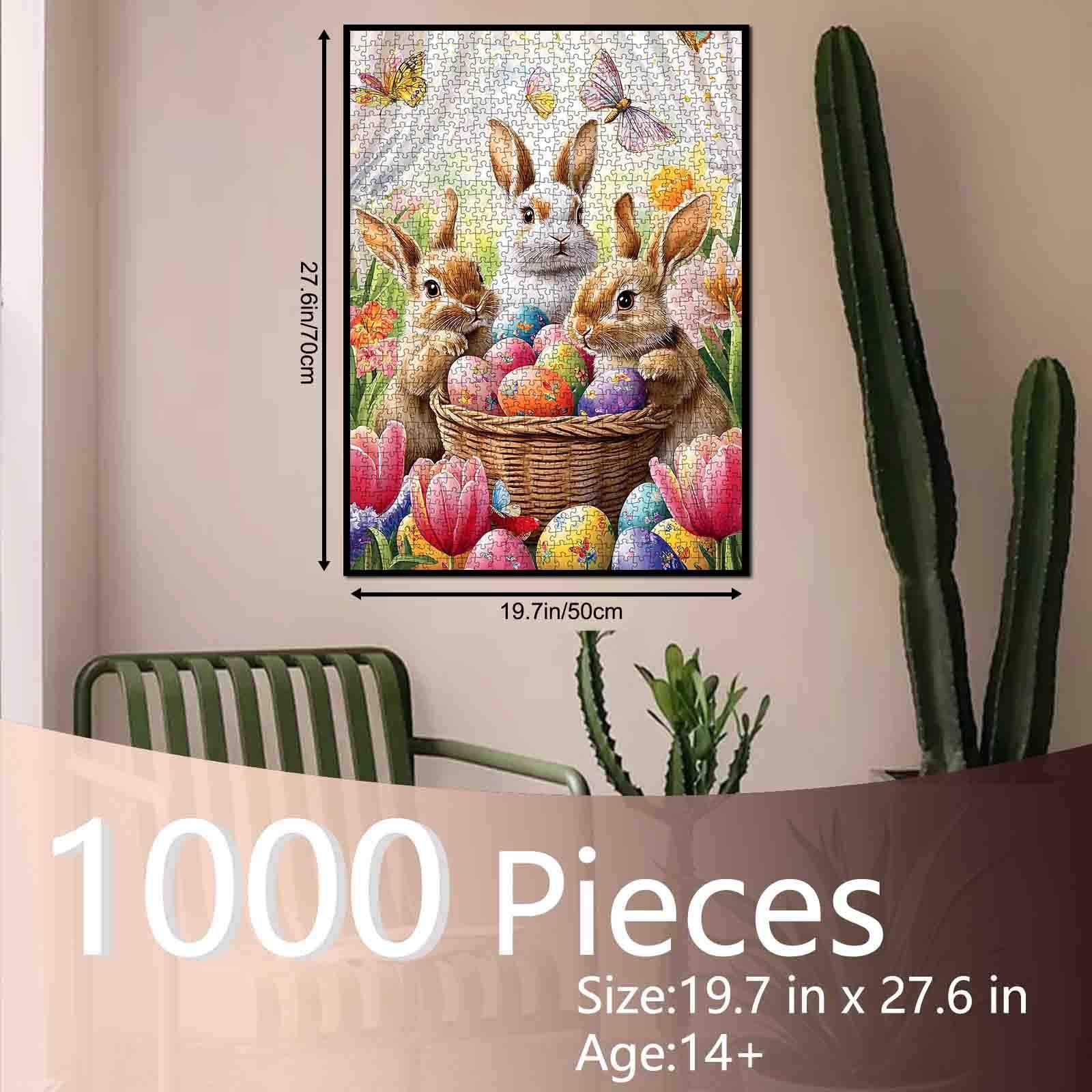 tucocoo-springtime-bunnies-puzzle-1000-teile-hasen image 5