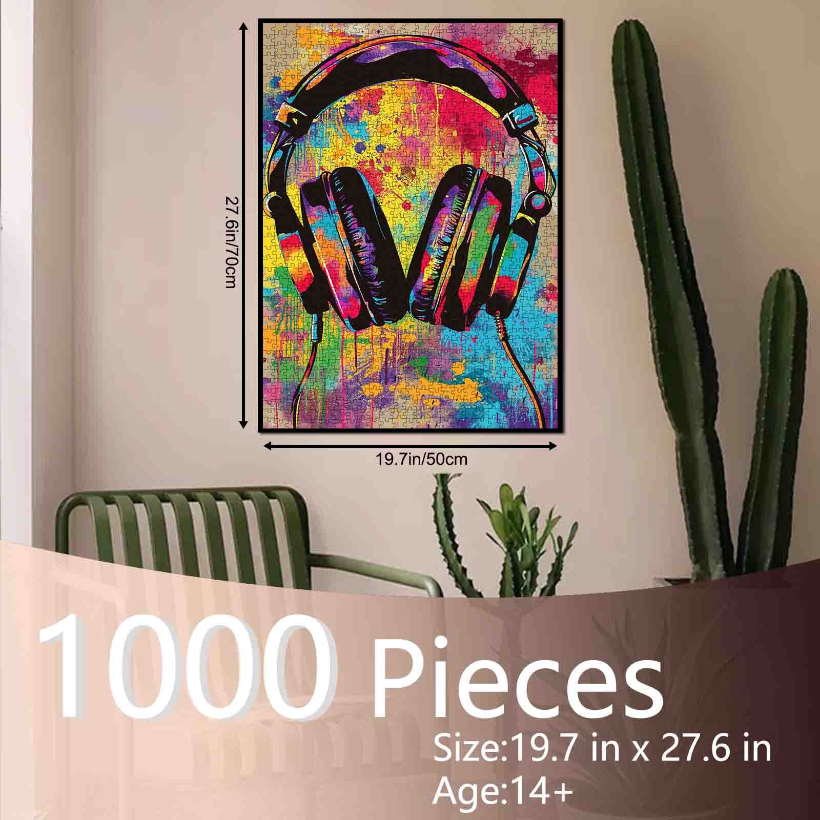 tucocoo-jigsaw-puzzles-graffiti-headphones-puzzle-1000-teile-musik image 5