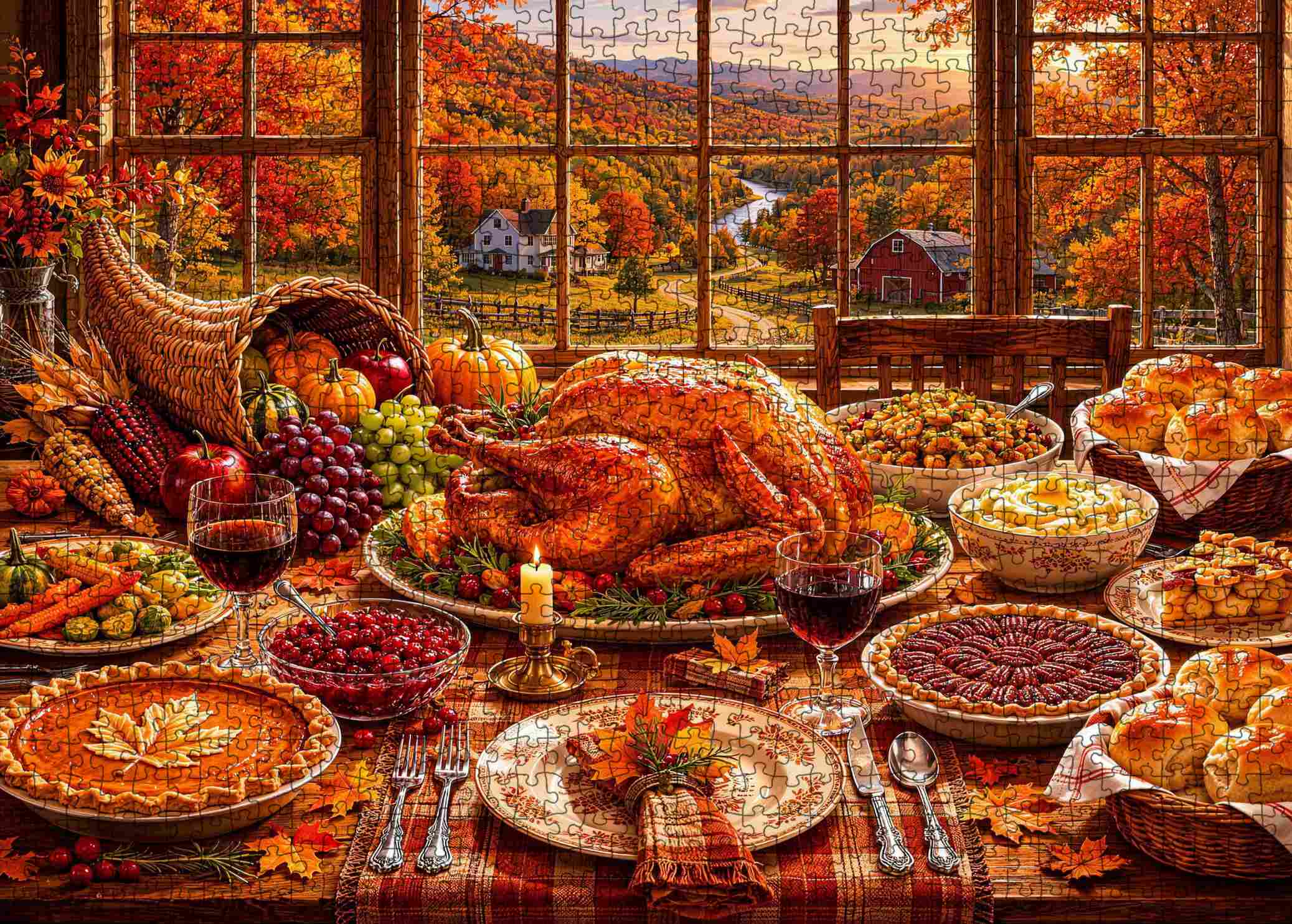 tucocoo-erntedank-fest-puzzle-1000-teile-herbst image 2