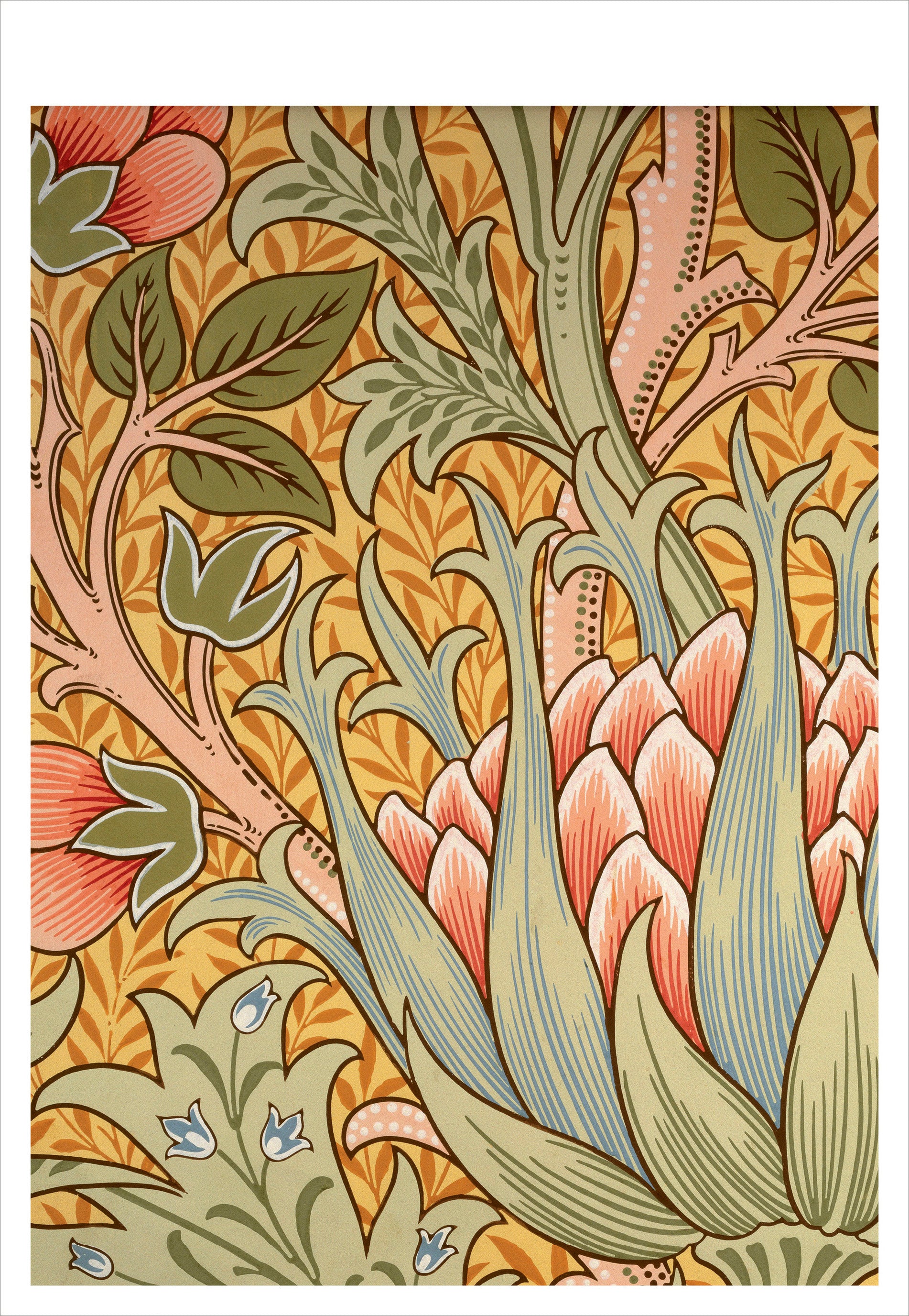 pomegranate-william-morris-arts-and-crafts-postkartenbuch-30-st-ck image 2