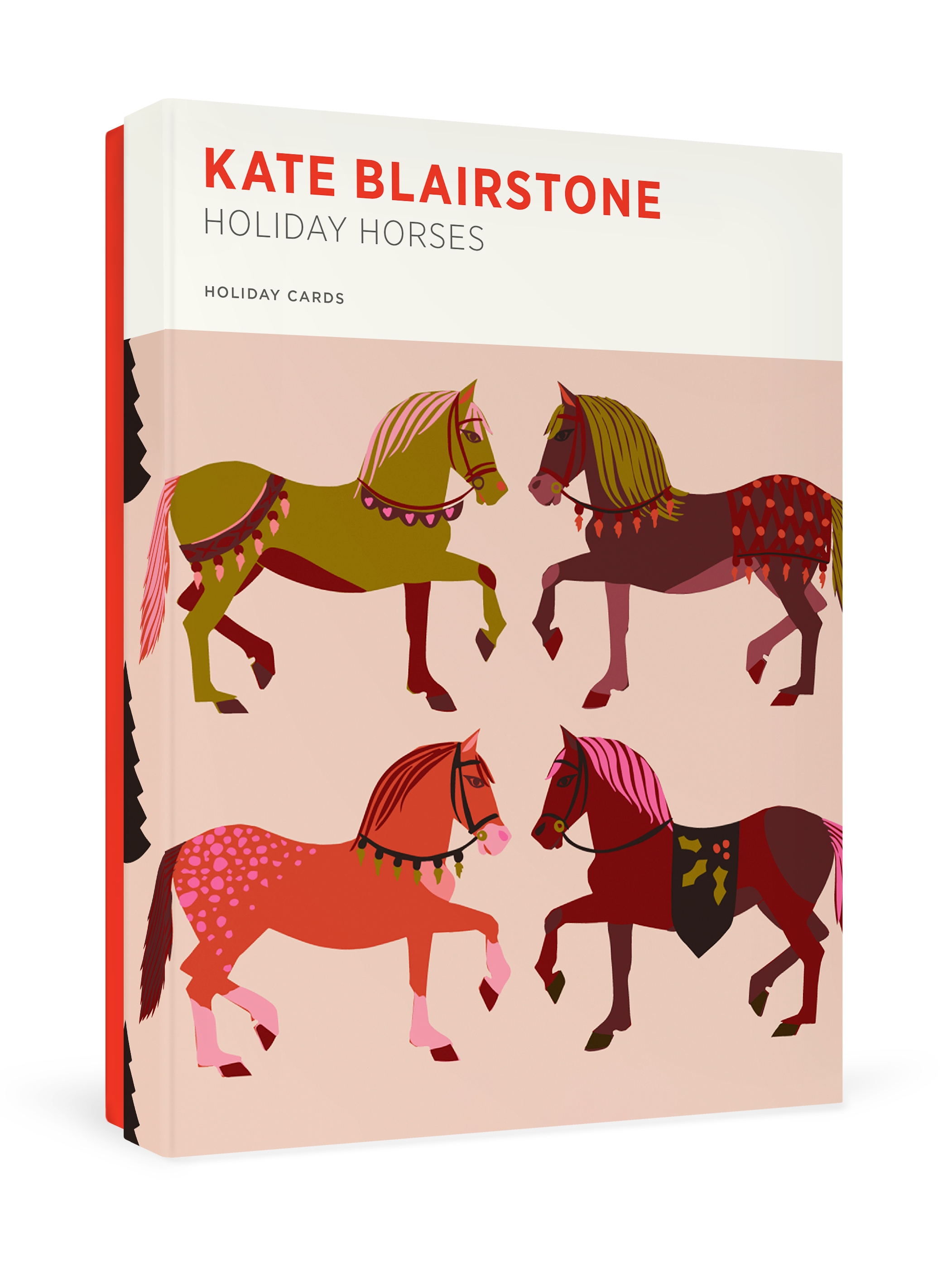 pomegranate-blairstone-weihnachtskarten-holiday-horses image 1