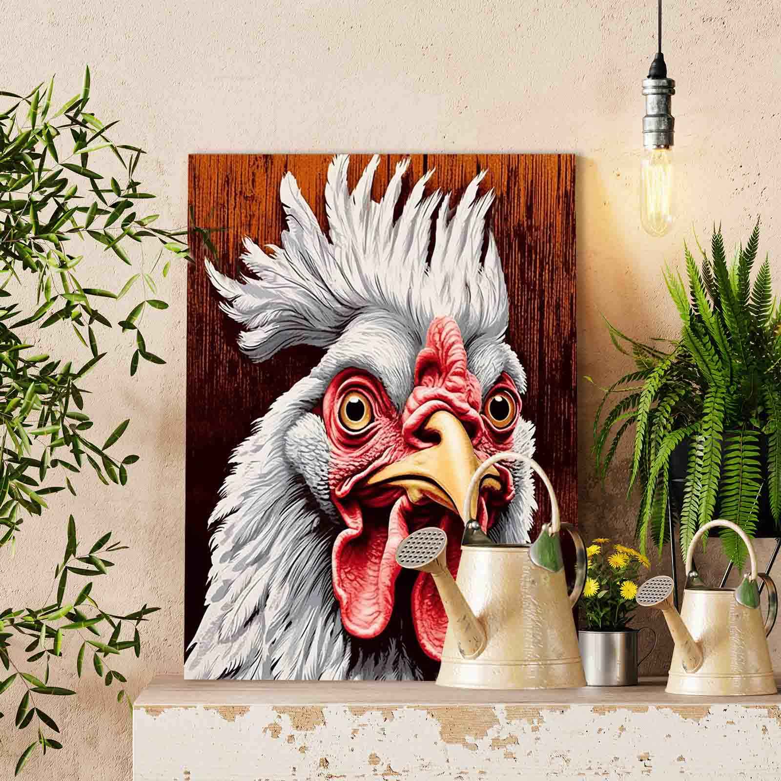 tucocoo-paint-by-numbers-fierce-white-rooster-portrait-malen-nach-zahlen-40x50-h image 2