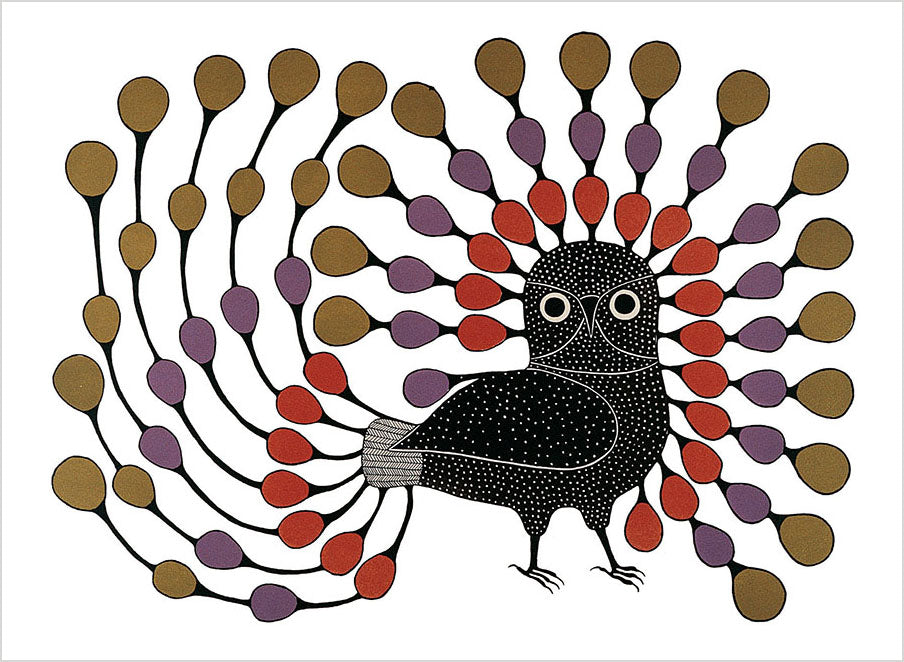 pomegranate-inuit-art-birds-postkartenbuch-30-karten image 5