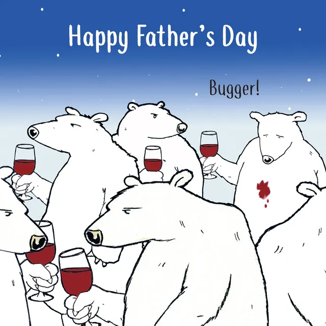 otter-house-puzzle-fathers-day-card-bugger-gru-karte-vatertag image 1