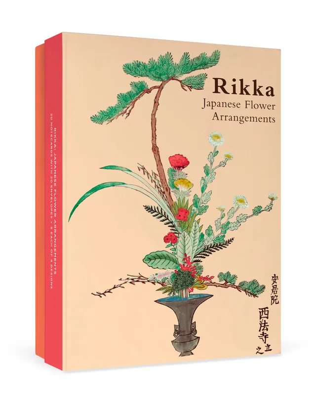 pomegranate-rikka-japanische-blumen-grusskarten-20er-set image 1