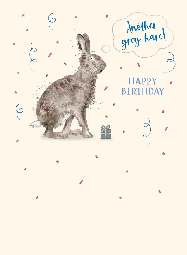 otter-house-animal-crackers-gru-karte-another-grey-hare-hase image 1