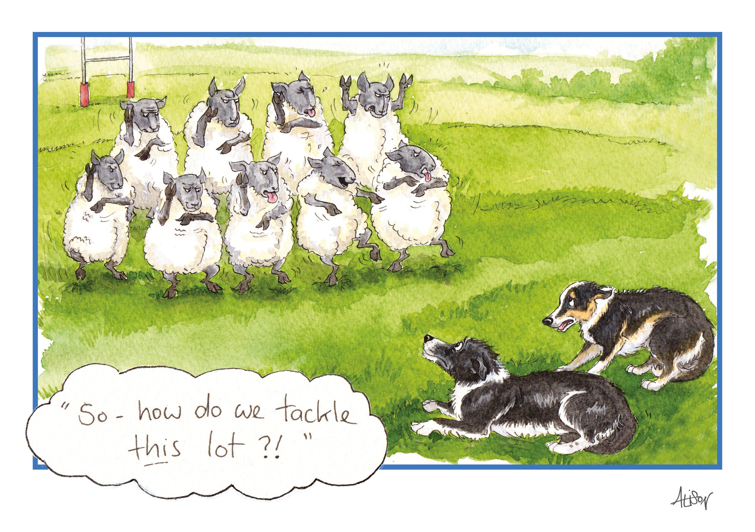 otter-house-how-do-we-tackle-this-lot-karte-hunde-schafe image 1
