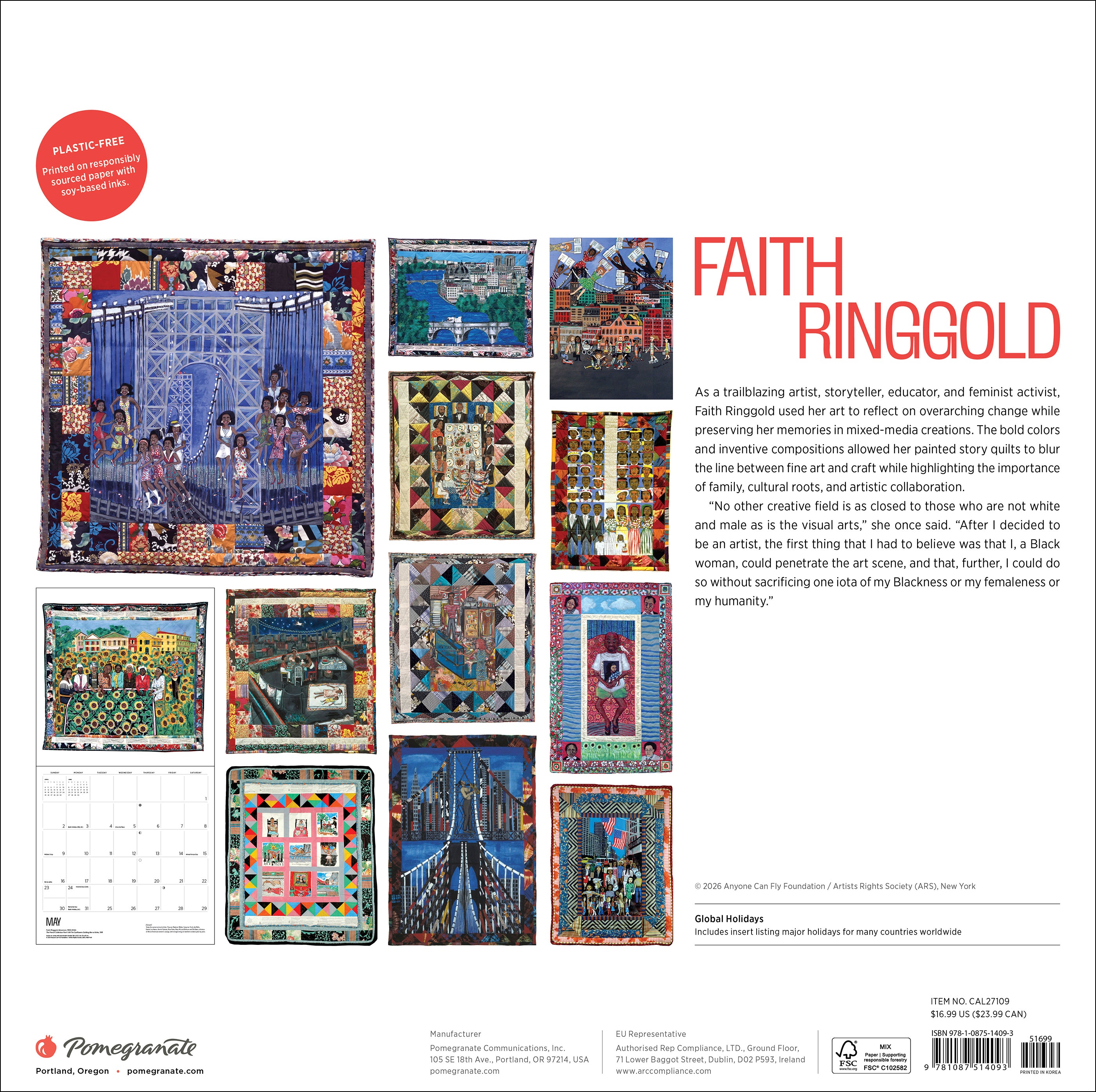 pomegranate-faith-ringgold-2027-wandkalender-kunstkalender image 8