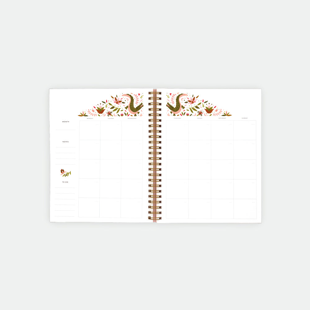 all-the-ways-to-say-pink-croco-monatsplaner-spiral-16-5x21-cm image 2