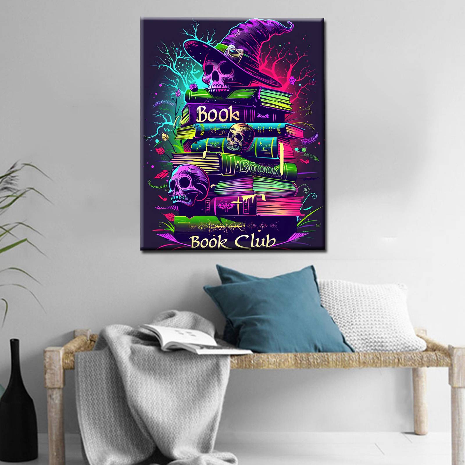 tucocoo-neon-skulls-b-cher-malen-nach-zahlen-40x50 image 3