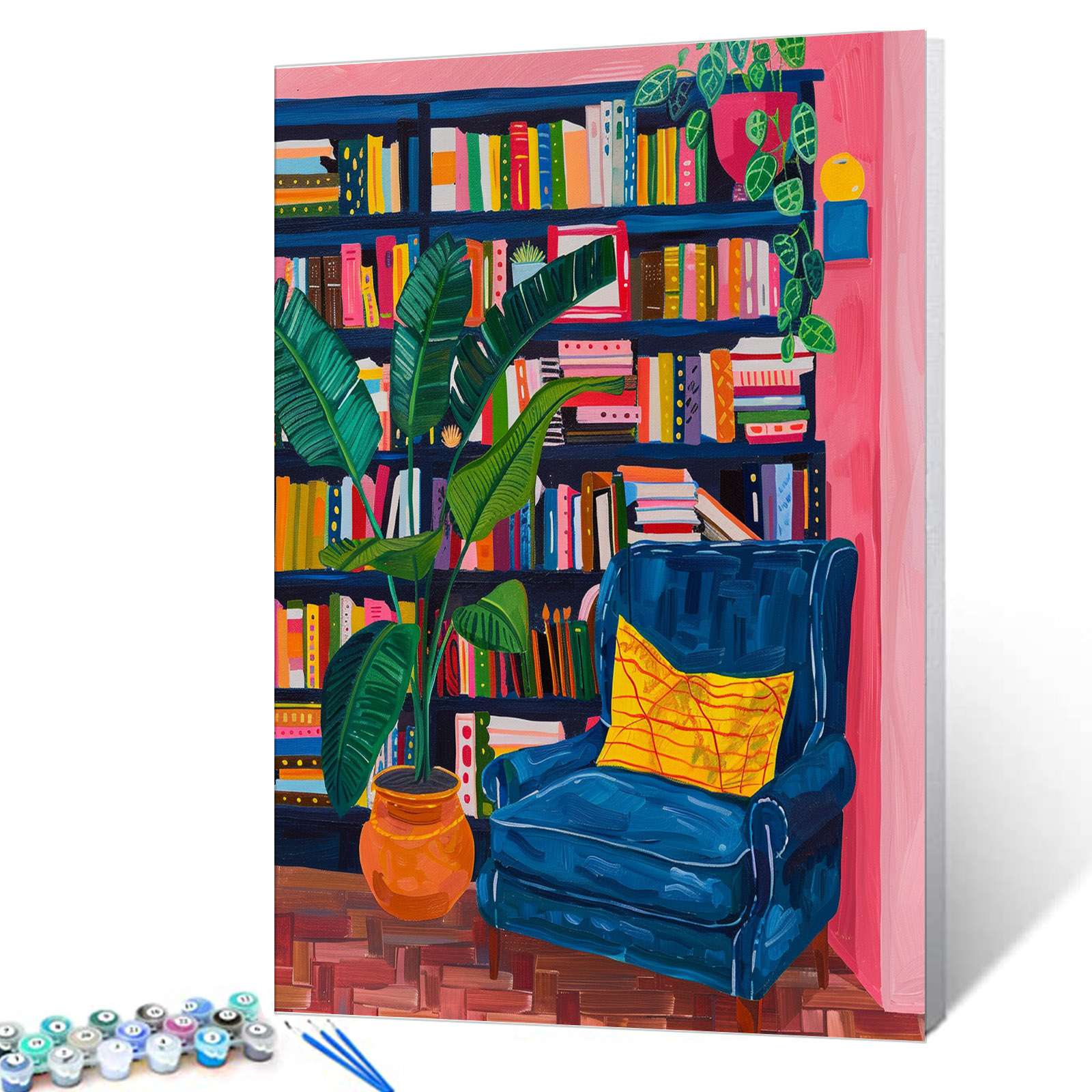 tucocoo-paint-by-numbers-leseecke-malen-nach-zahlen-40x50-ohne-rahmen image 1