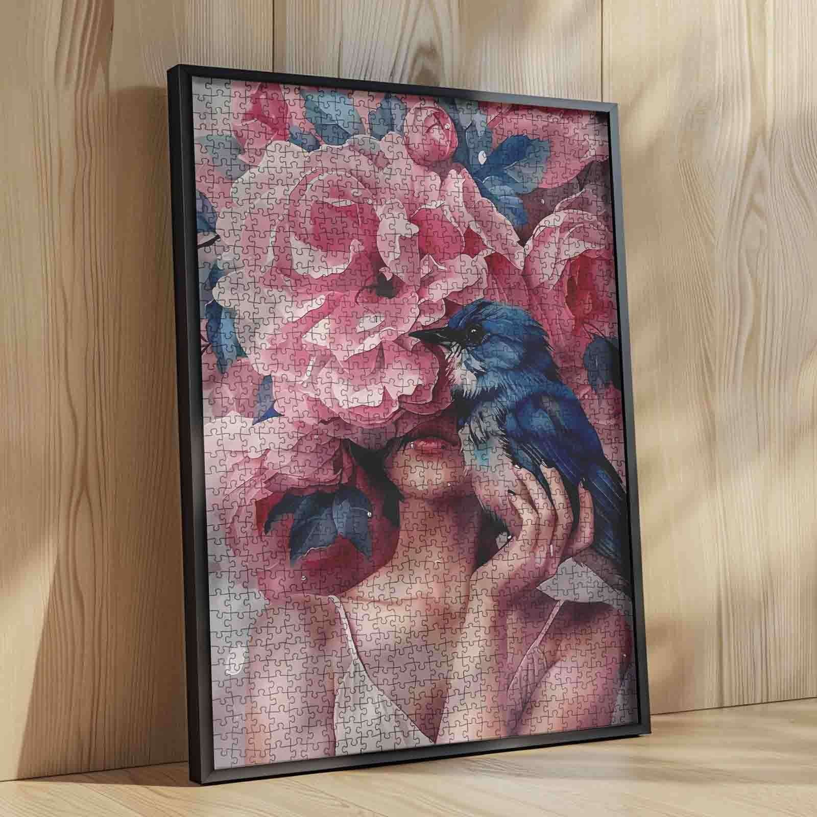 tucocoo-bluebird-whisper-puzzle-1000-teile-rosen image 4
