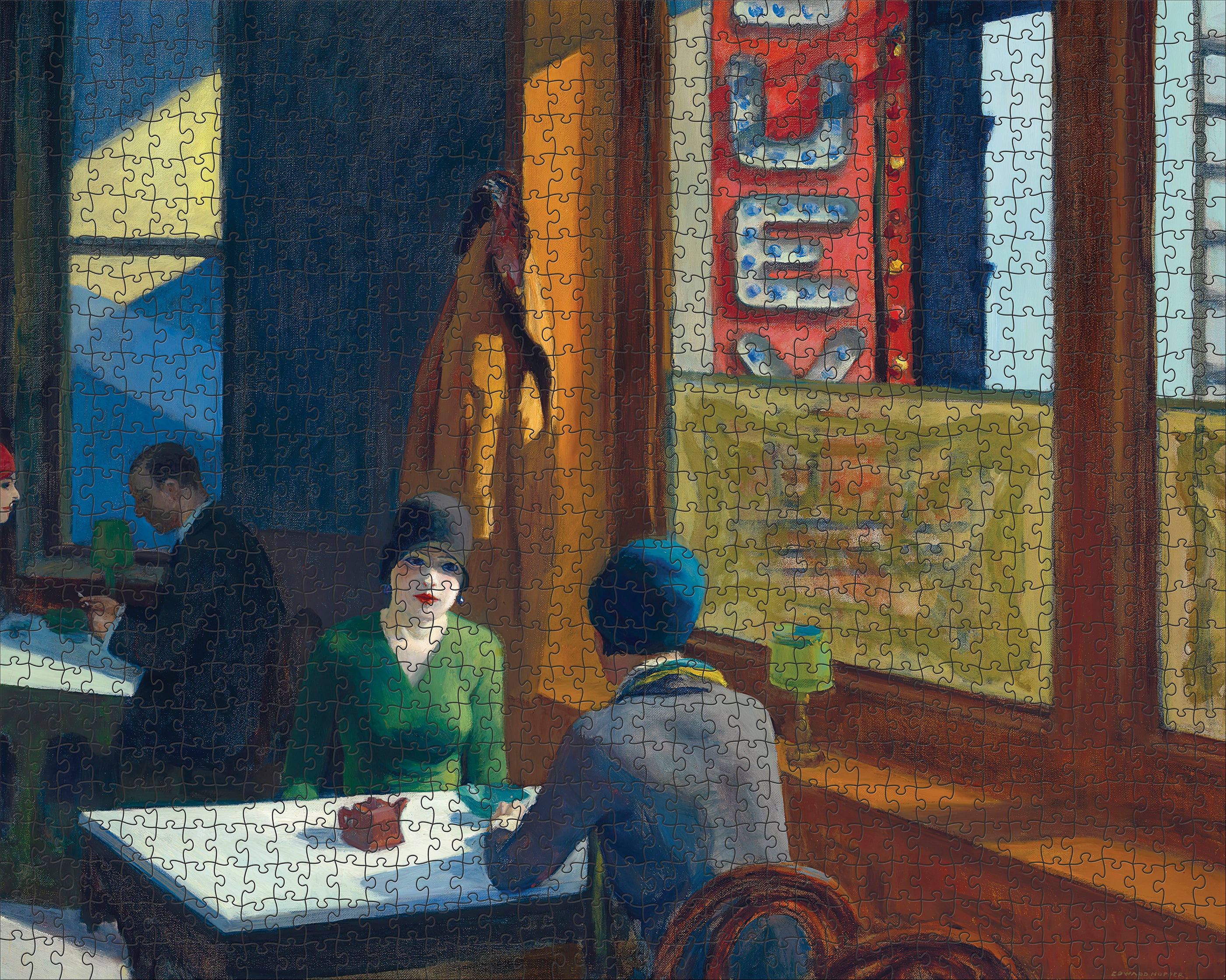 pomegranate-edward-hopper-chop-suey-puzzle-1000-teile-kunst image 2