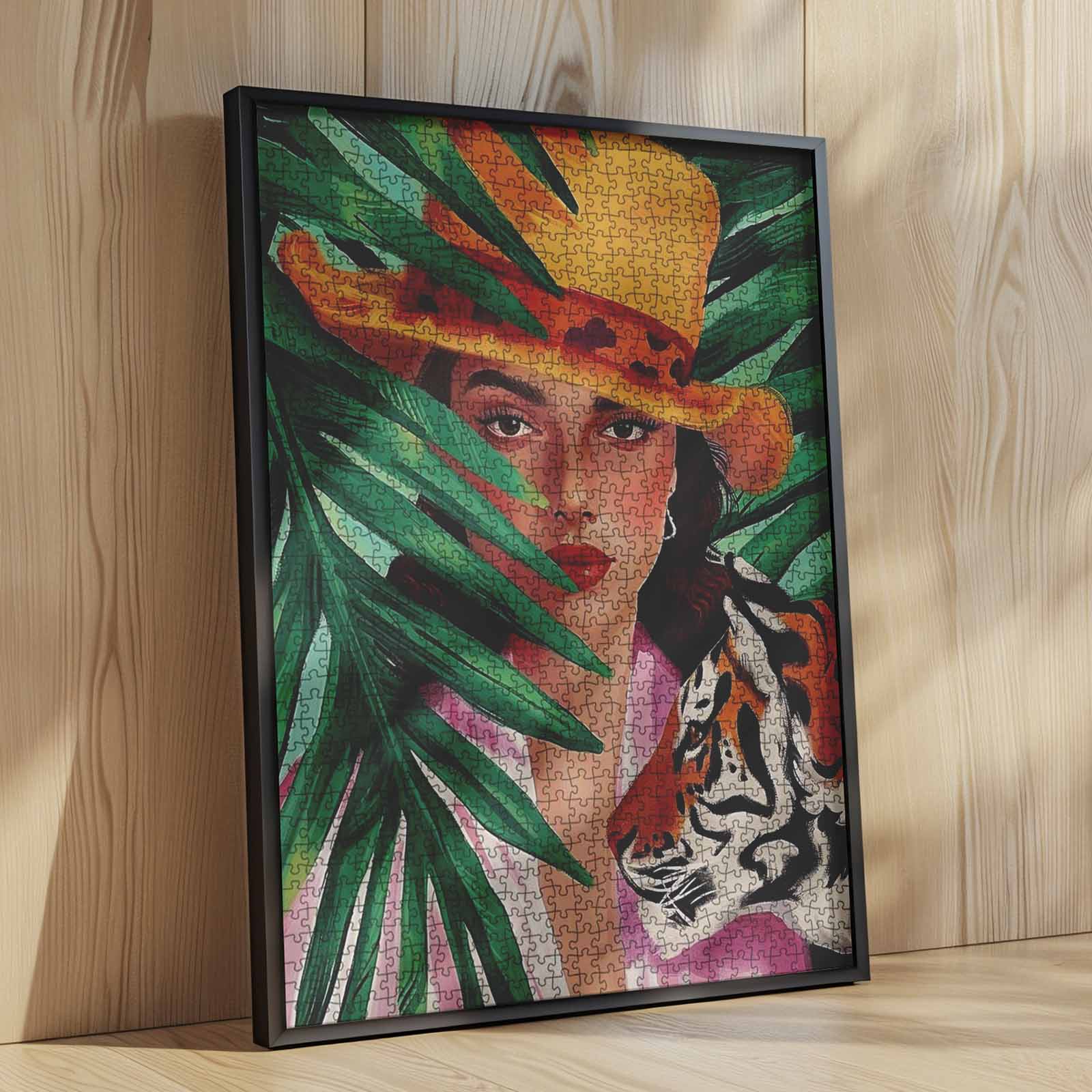 tucocoo-tropical-beauty-tiger-puzzle-1000-teile-dschungel image 4