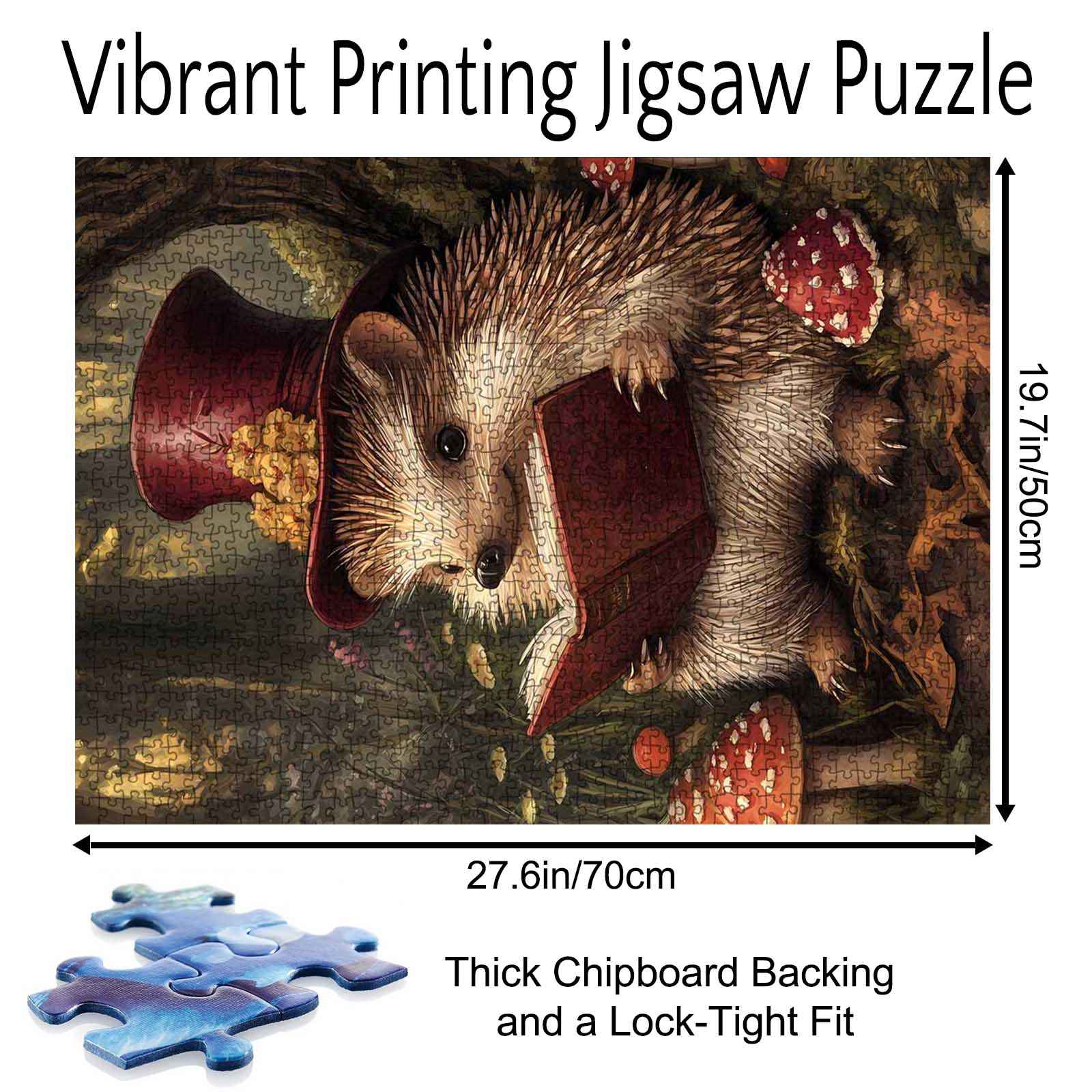 tucocoo-hedgehog-s-tale-puzzle-1000-teile-igel-wald image 5