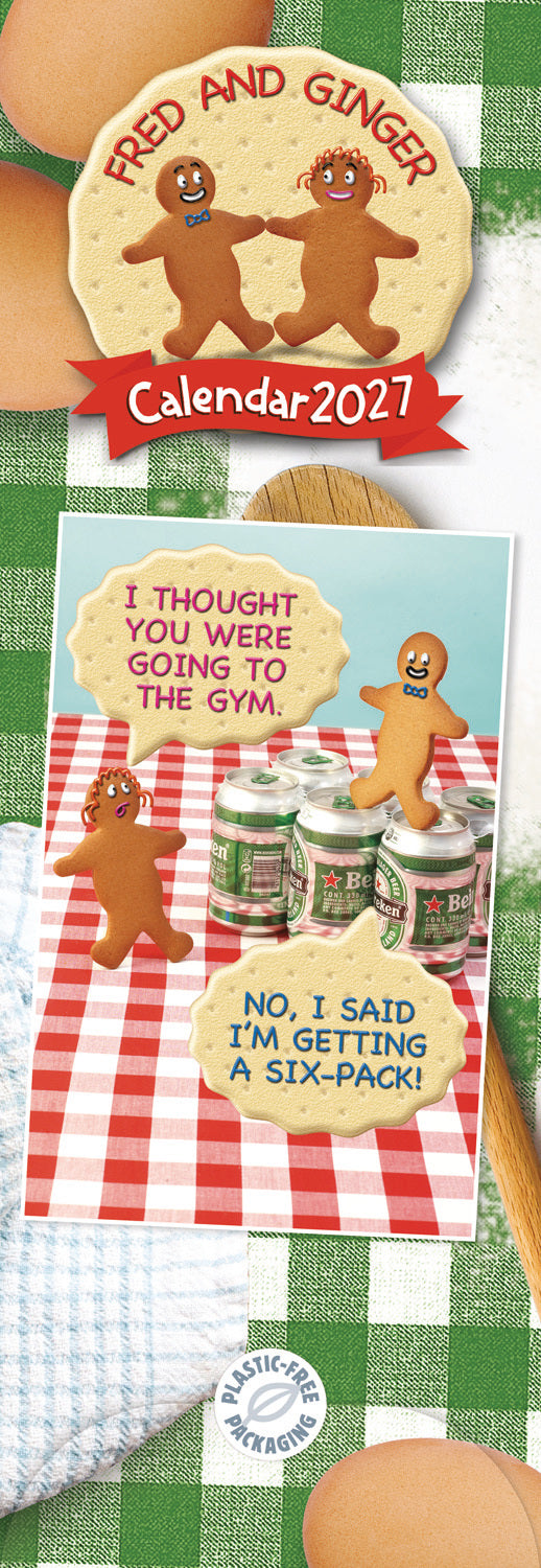 otter-house-fred-ginger-slim-kalender-2027-humor image 1