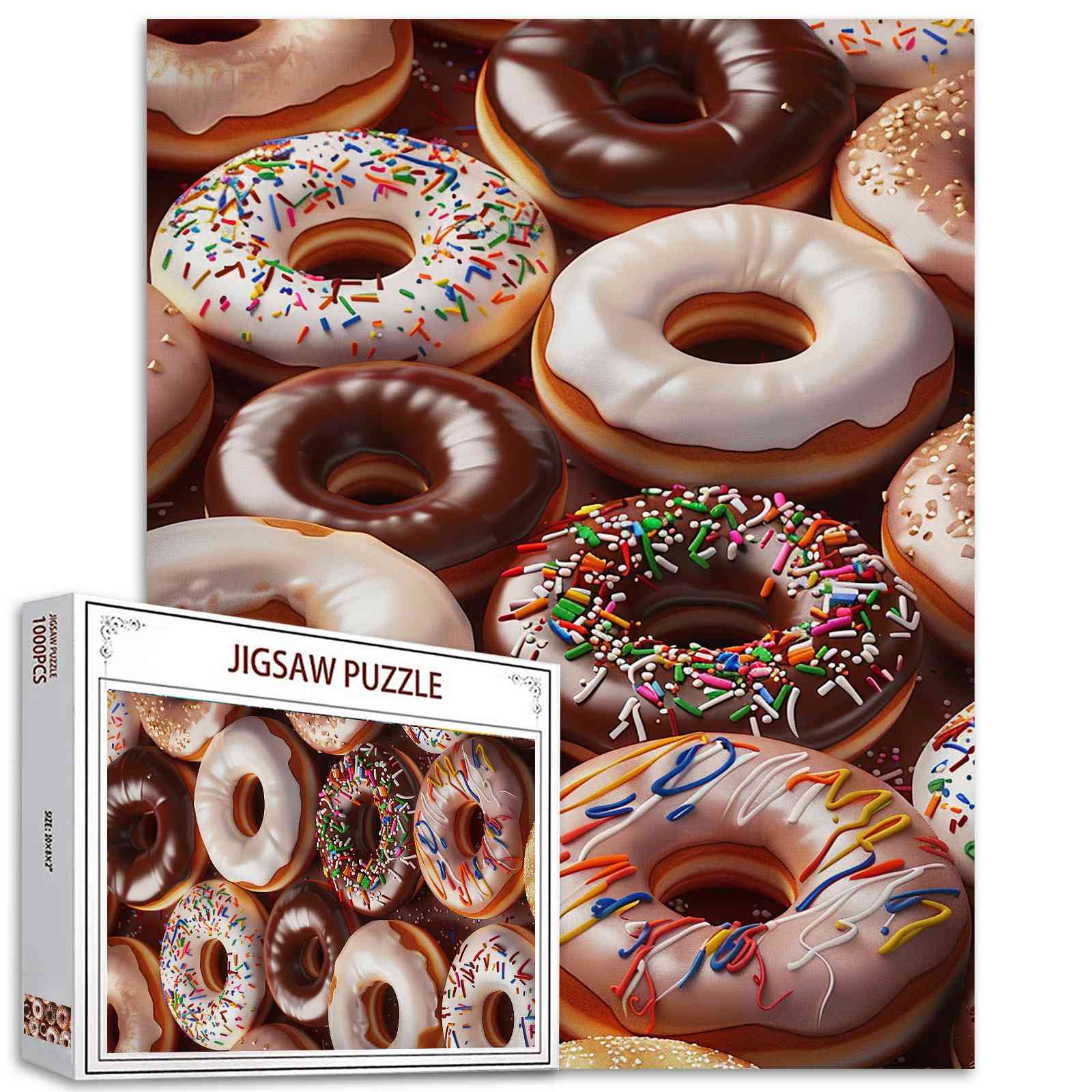 tucocoo-sprinkle-donuts-delight-puzzle-1000-teile-donuts image 1