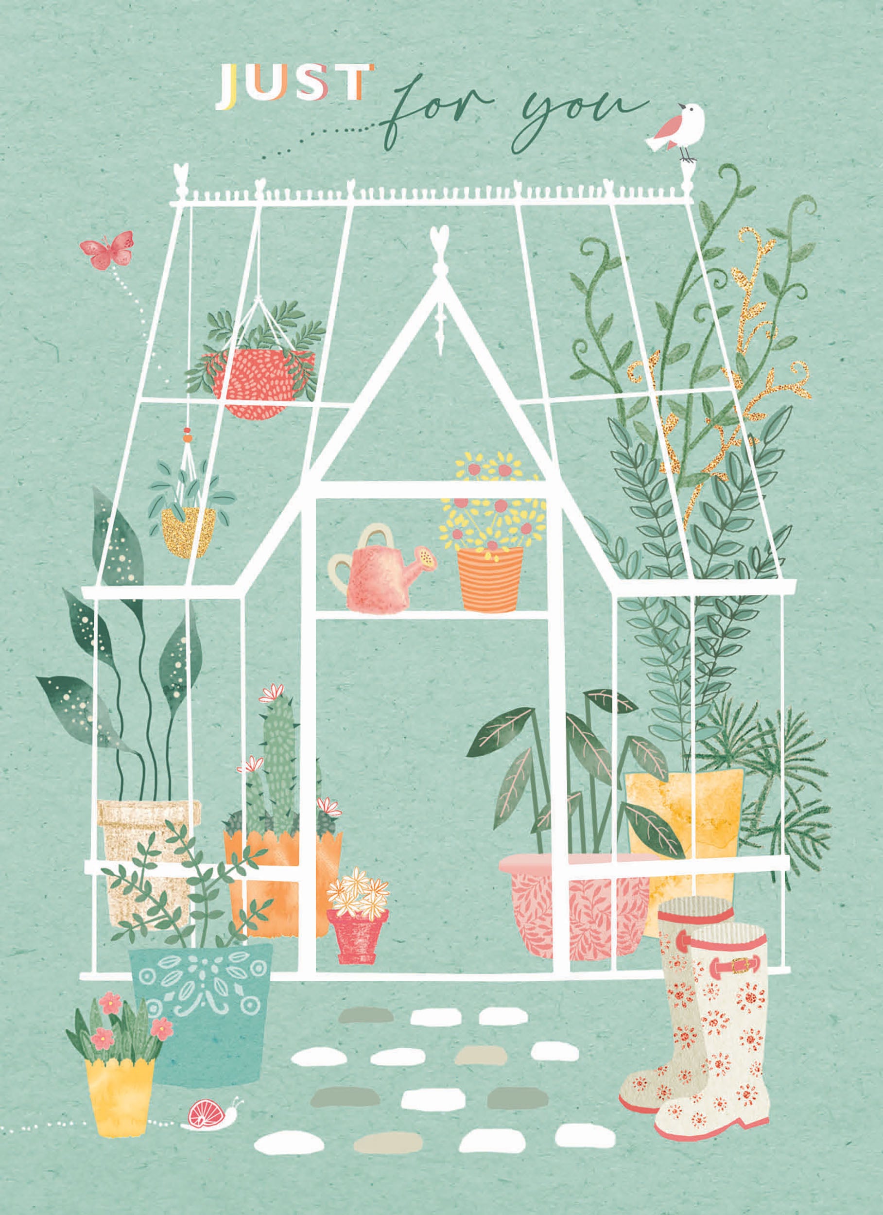 otter-house-beautiful-moments-greenhouse-geburtstagskarte-floral image 1