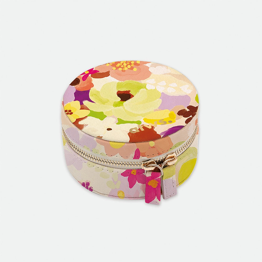 all-the-ways-to-say-spring-sweets-schmuckkasten-rund-floral-reise image 1