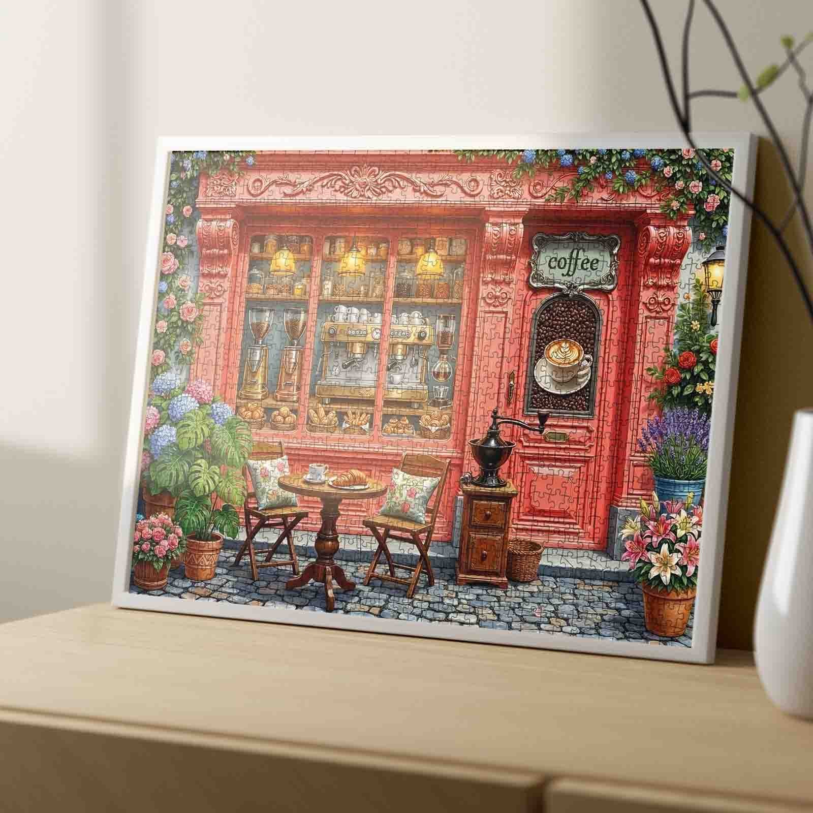 tucocoo-charming-floral-coffee-shop-puzzle-1000-teile-caf image 4