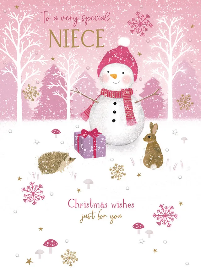 otter-house-weihnachtskarte-nichte-schnee-sterne-single image 1