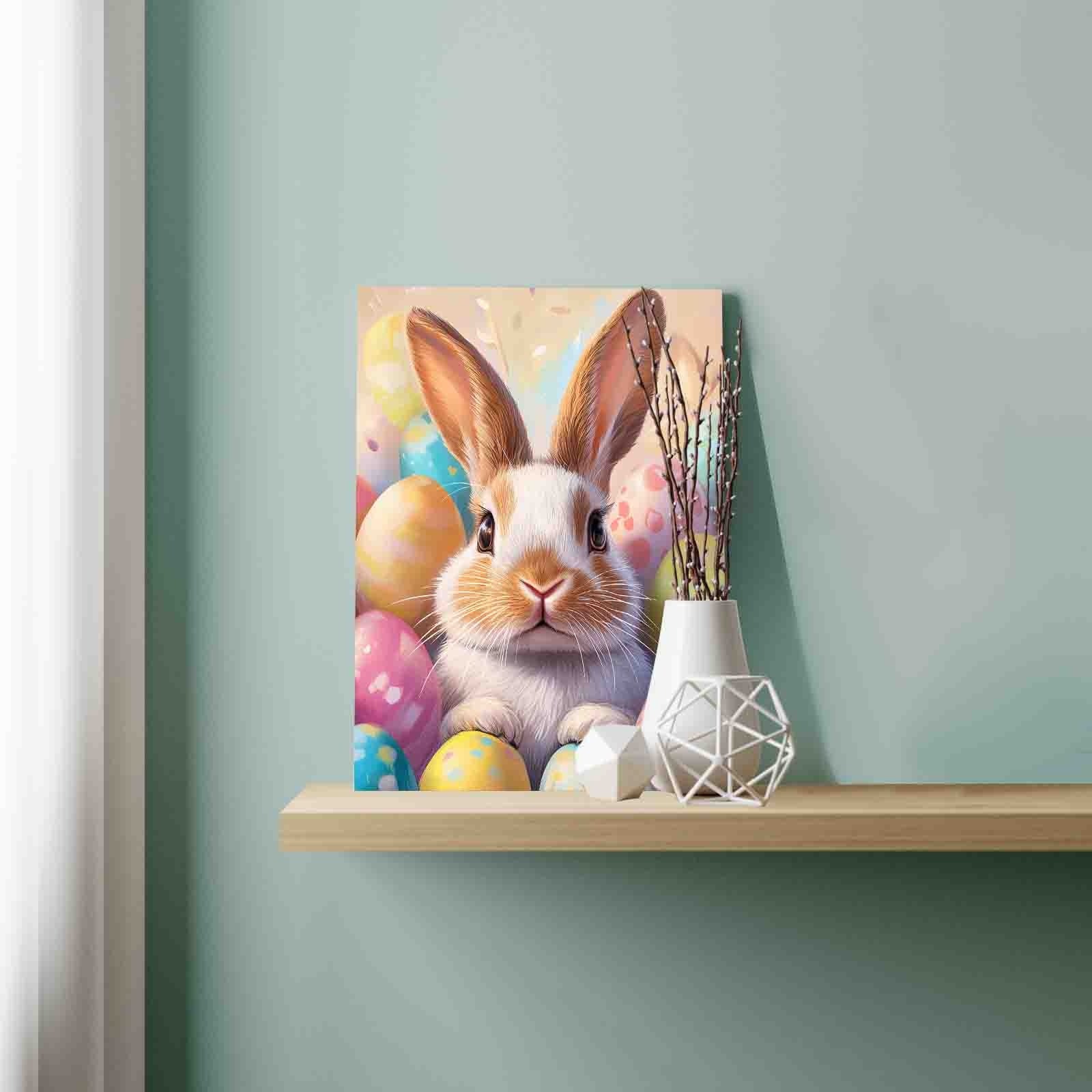 tucocoo-easter-bunny-in-colorful-egg-garden-malen-nach-zahlen-hase-ohne-rahmen image 3