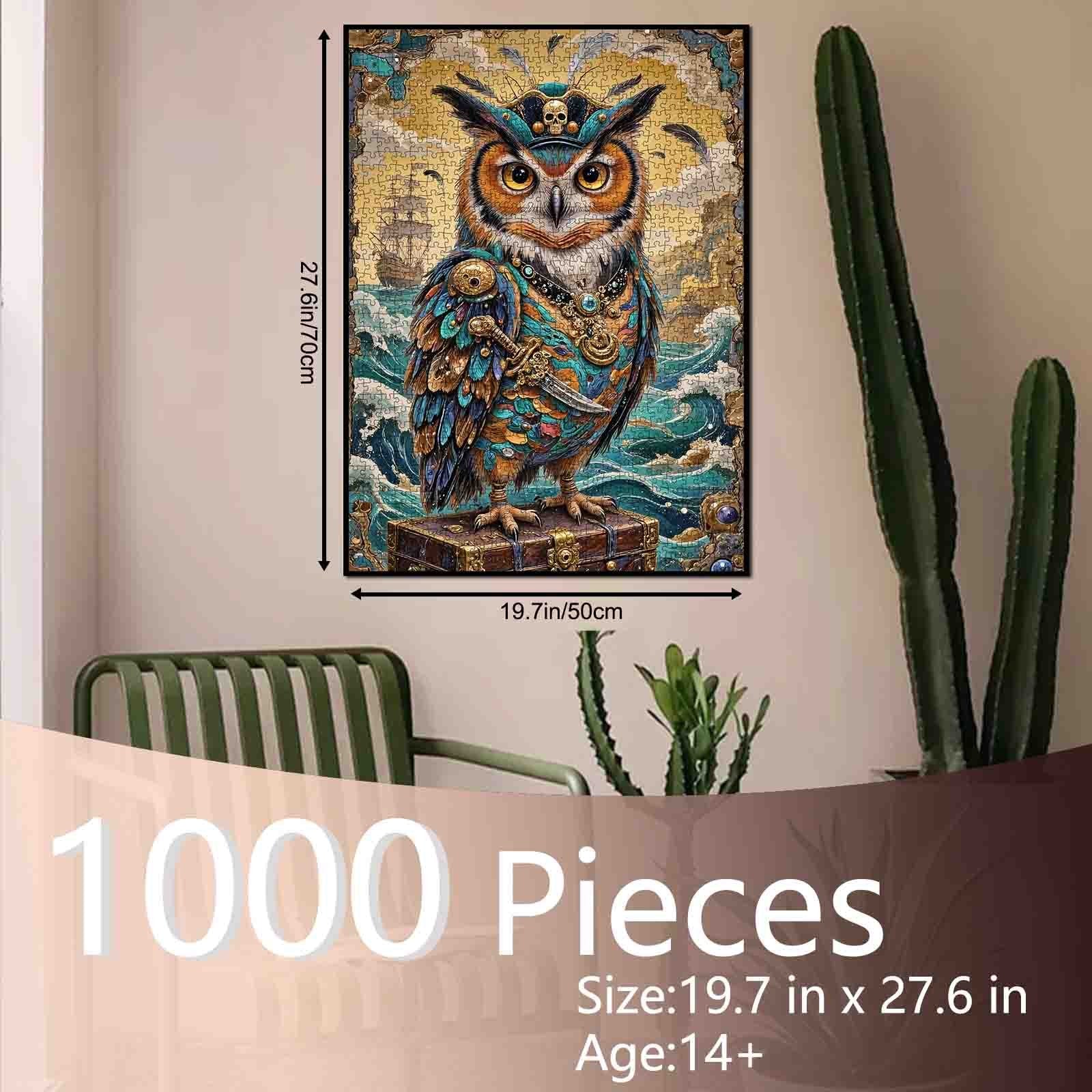 tucocoo-pirate-owl-treasure-puzzle-1000-teile-eule image 5