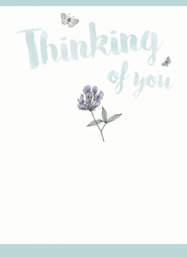 otter-house-thinking-of-you-gru-karte-flower-and-butterflies-blume image 1