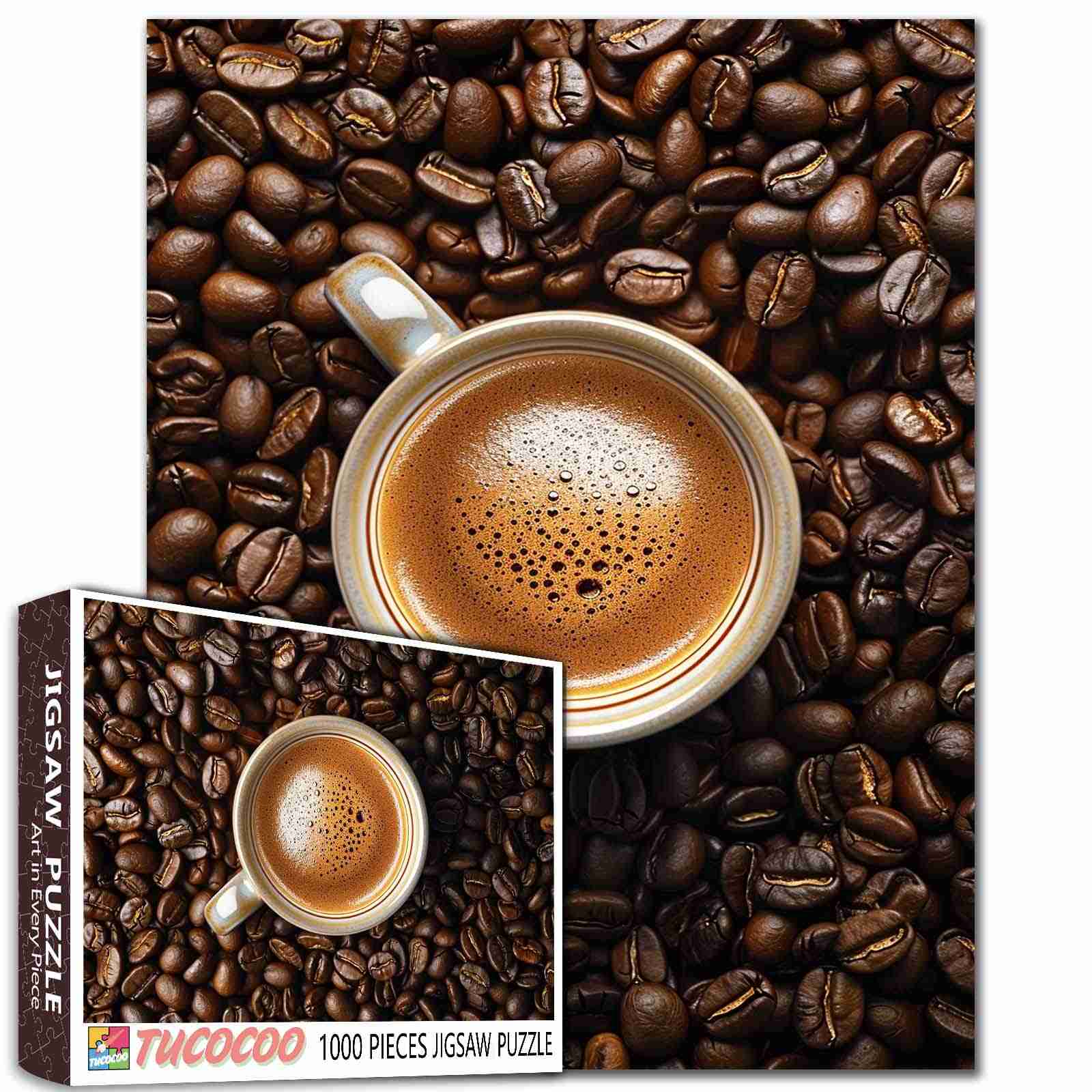 tucocoo-espresso-and-coffee-beans-puzzle-1000-teile-kaffee image 1