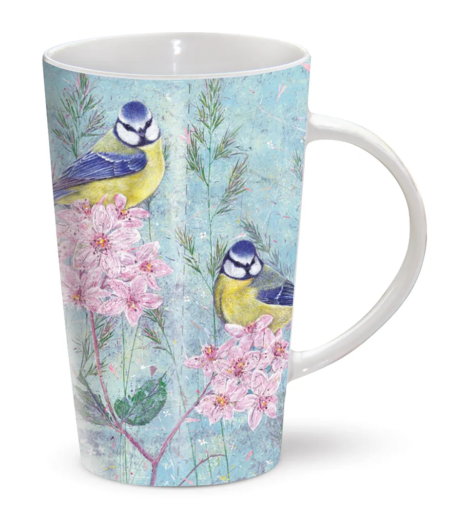 otter-house-enchanted-blue-tits-riverbank-mug-tasse-350ml image 1