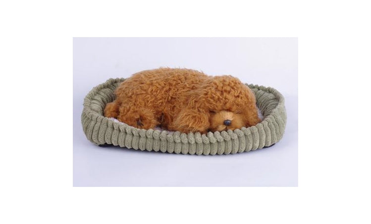 precious-petzzz-toy-pudel-kuscheltier-mit-bett-atmend image 1