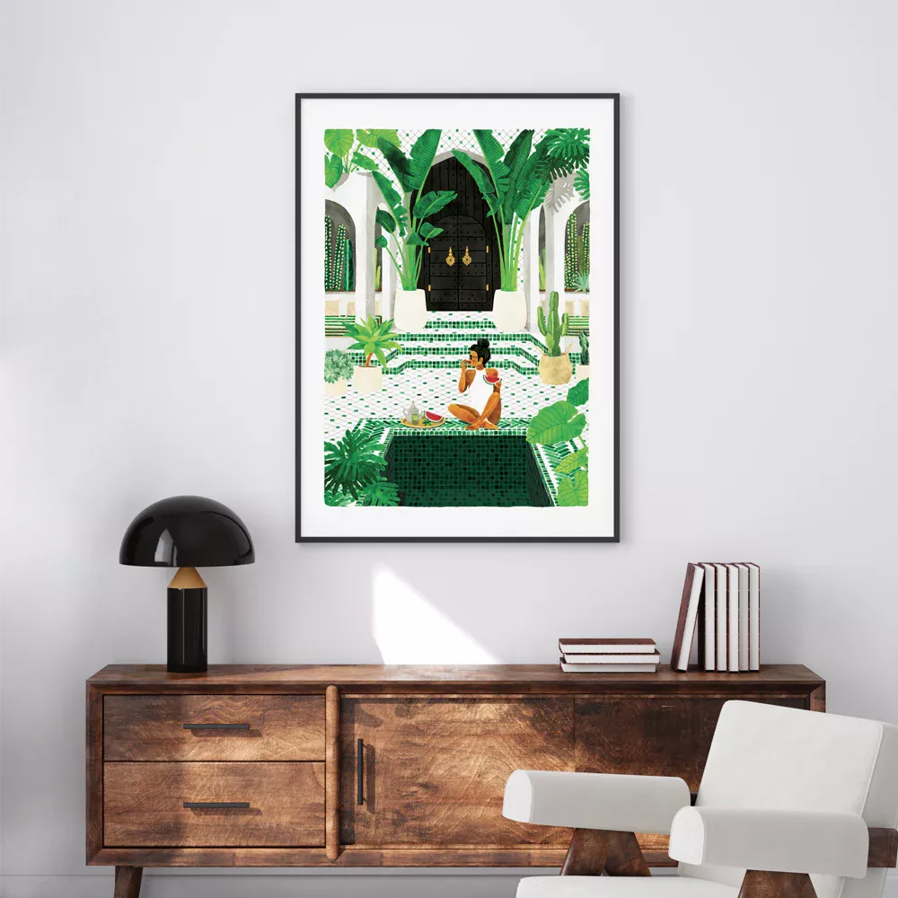 all-the-ways-to-say-medina-poster-50-x-70-cm-marokko-riad image 2