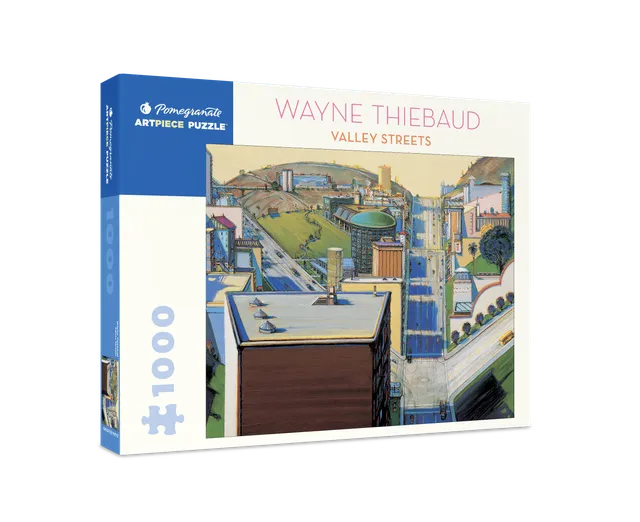 pomegranate-wayne-thiebaud-valley-streets-puzzle-1000-teile image 1