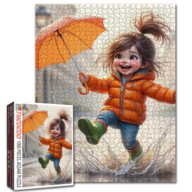 tucocoo-rainy-day-joy-child-puzzle-1000-teile-kind image 1