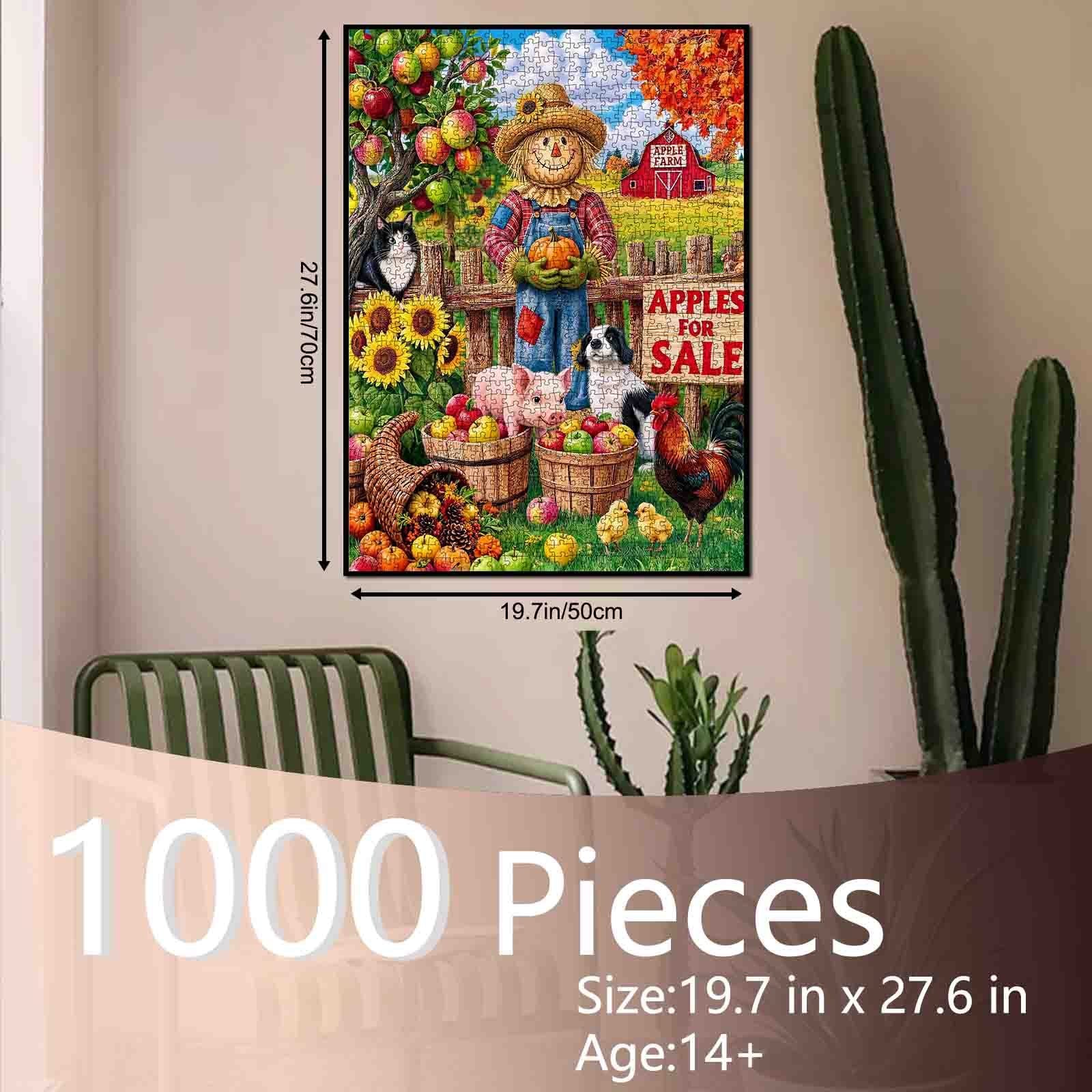 tucocoo-jigsaw-puzzles-autumn-apple-farm-harvest-puzzle-1000-teile image 5