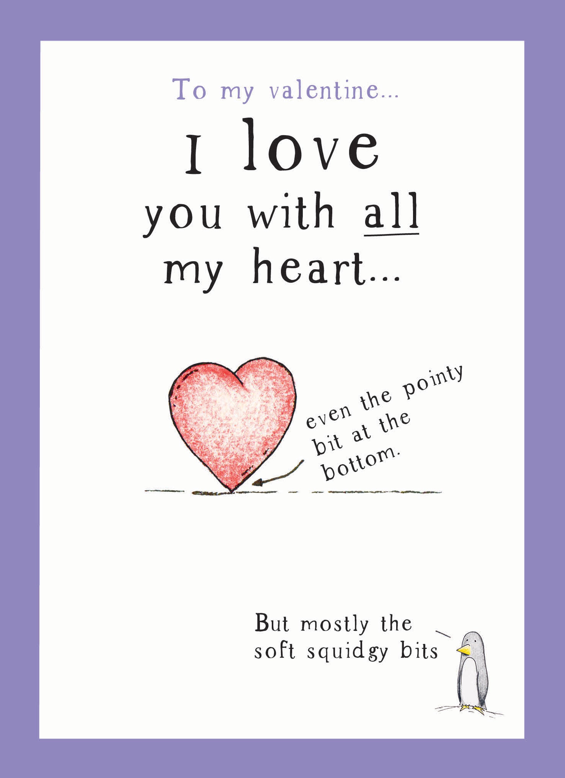otter-house-all-my-heart-valentinskarte-herz image 1