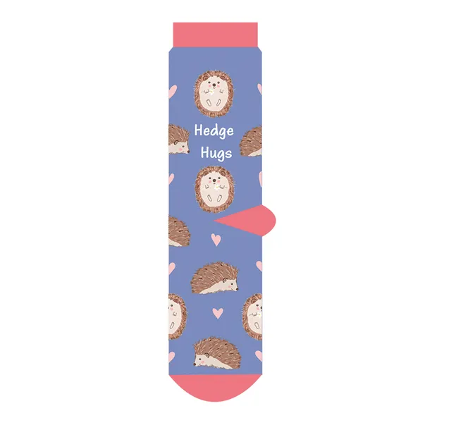 otter-house-socken-hedgehugs-muttertag-1-paar-igel-herz image 1