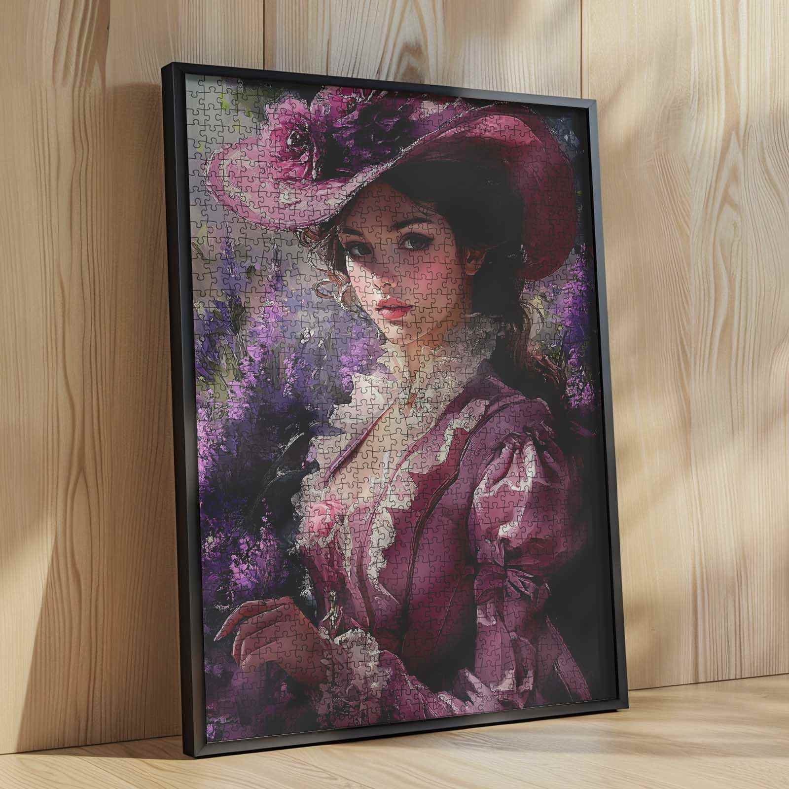 tucocoo-jigsaw-victorian-lady-puzzle-1000-teile-lavendel image 4