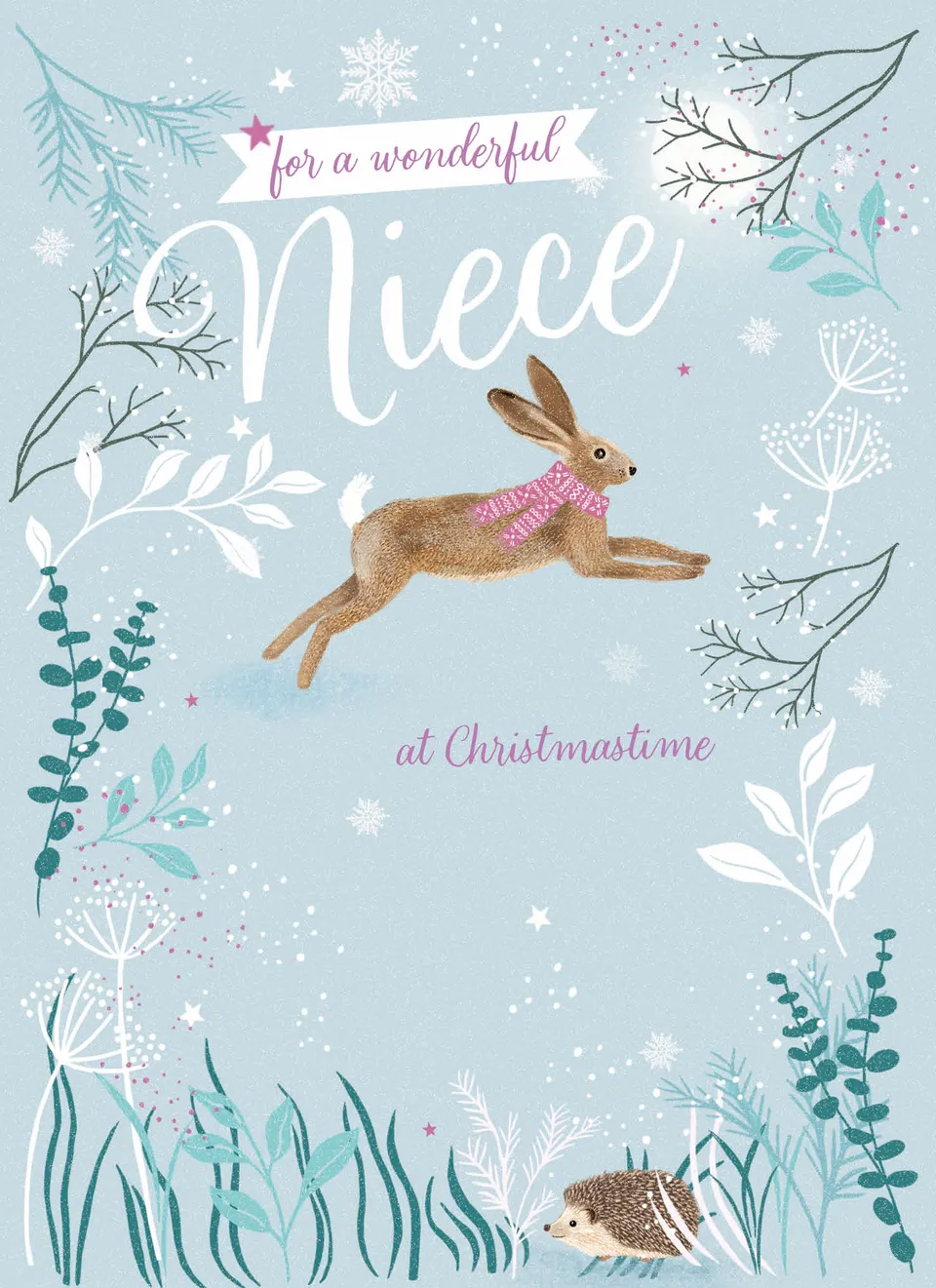 otter-house-christmas-weihnachtskarte-nichte-hase image 1