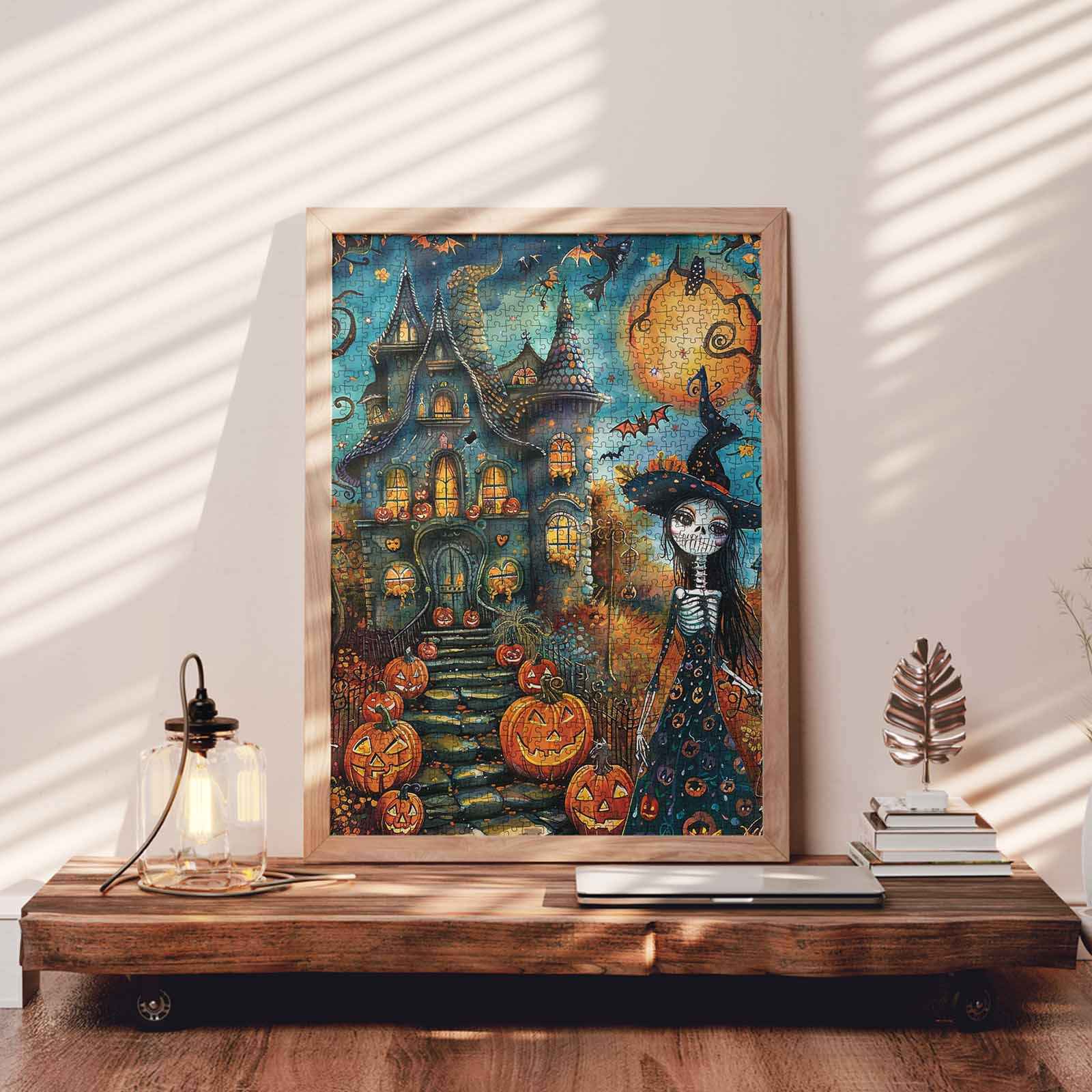 tucocoo-haunted-house-halloween-puzzle-1000-teile-nacht image 3