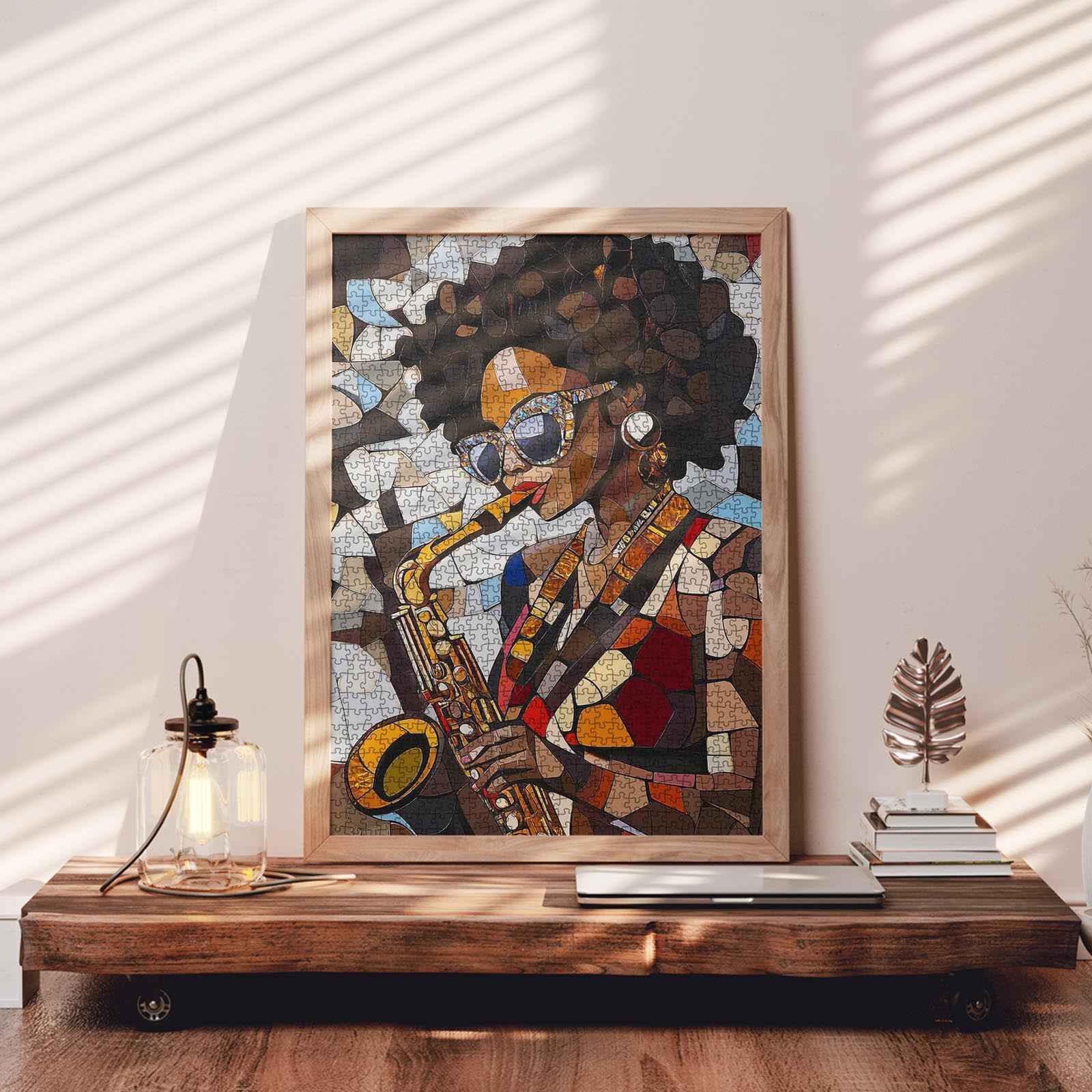 tucocoo-saxophone-serenade-puzzle-1000-teile-jazz image 3